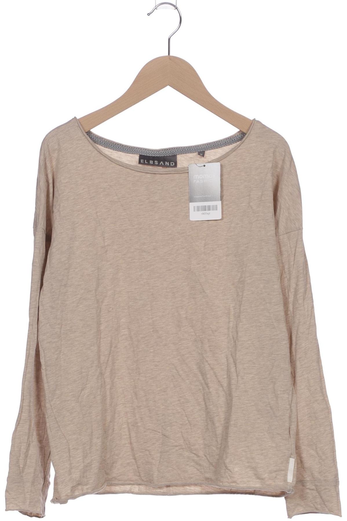 

Elbsand Damen Langarmshirt, beige, Gr. 38