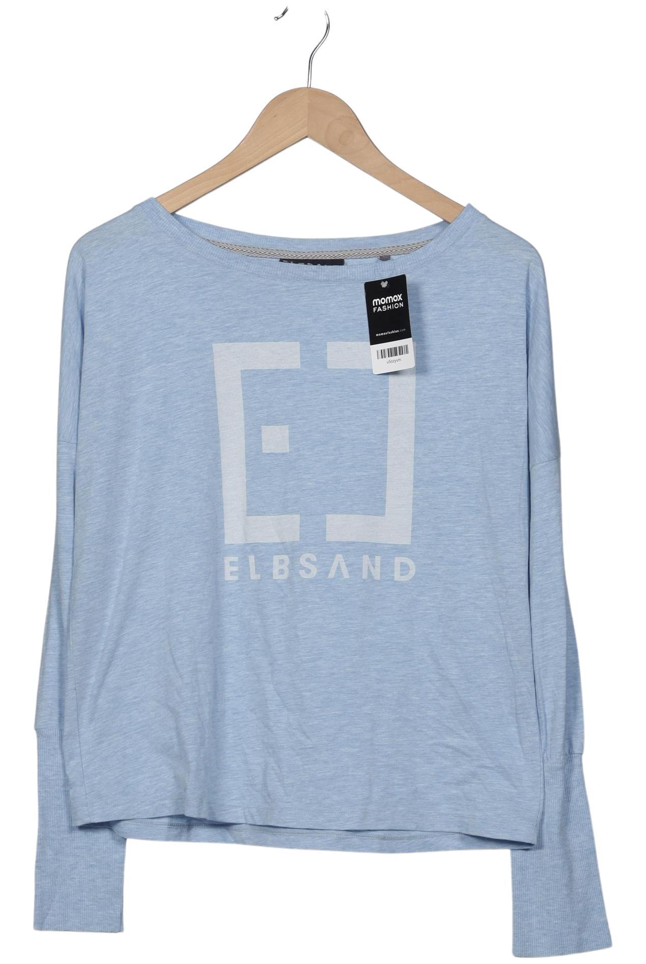 

Elbsand Damen Langarmshirt, hellblau, Gr. 38