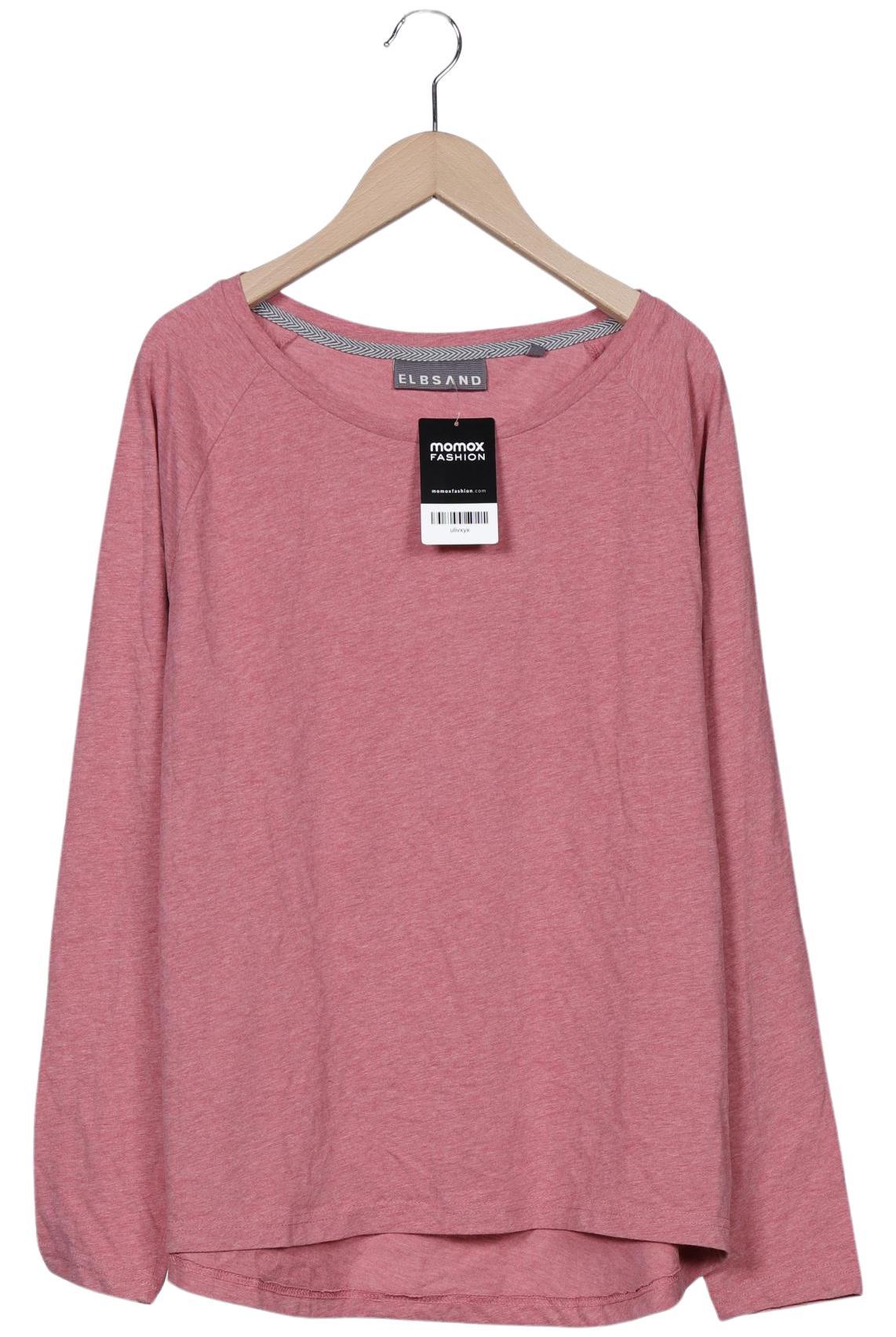 

Elbsand Damen Langarmshirt, pink, Gr. 42