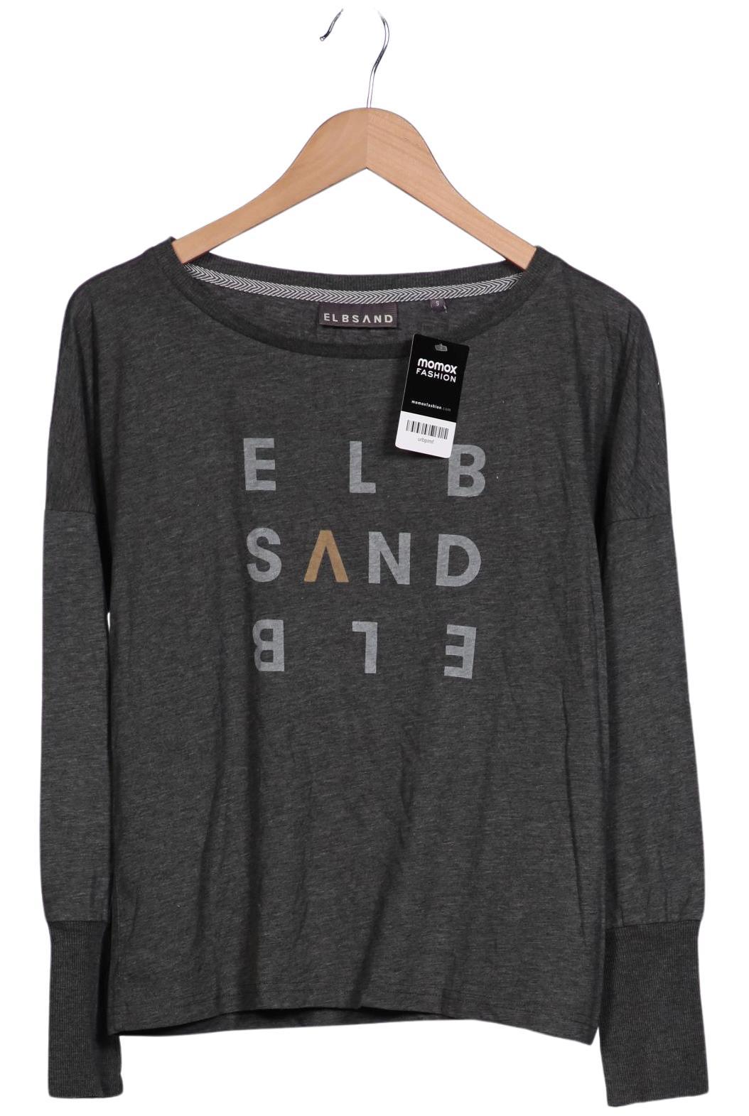 

Elbsand Damen Langarmshirt, grau, Gr. 36