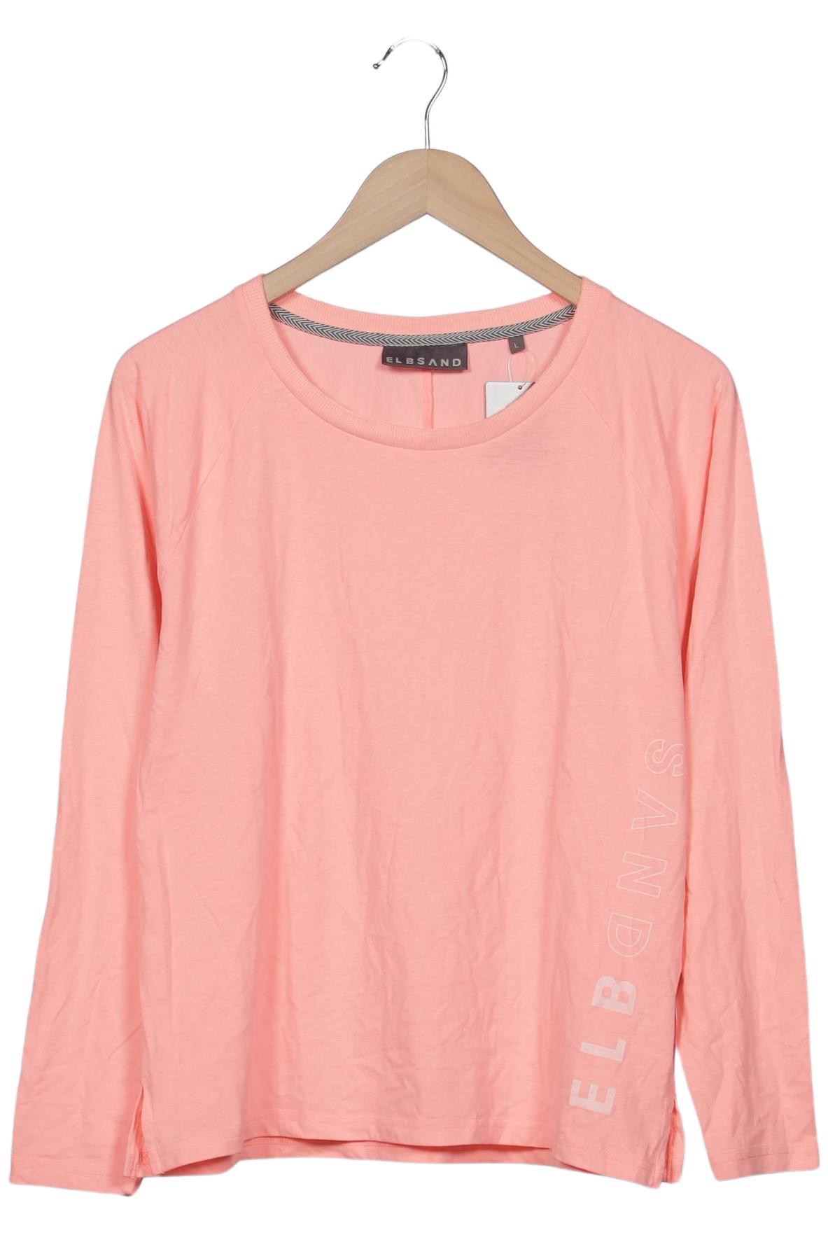 

Elbsand Damen Langarmshirt, pink, Gr. 42