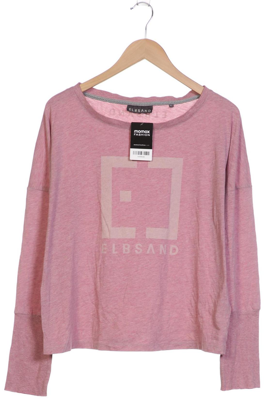 

Elbsand Damen Langarmshirt, pink, Gr. 44