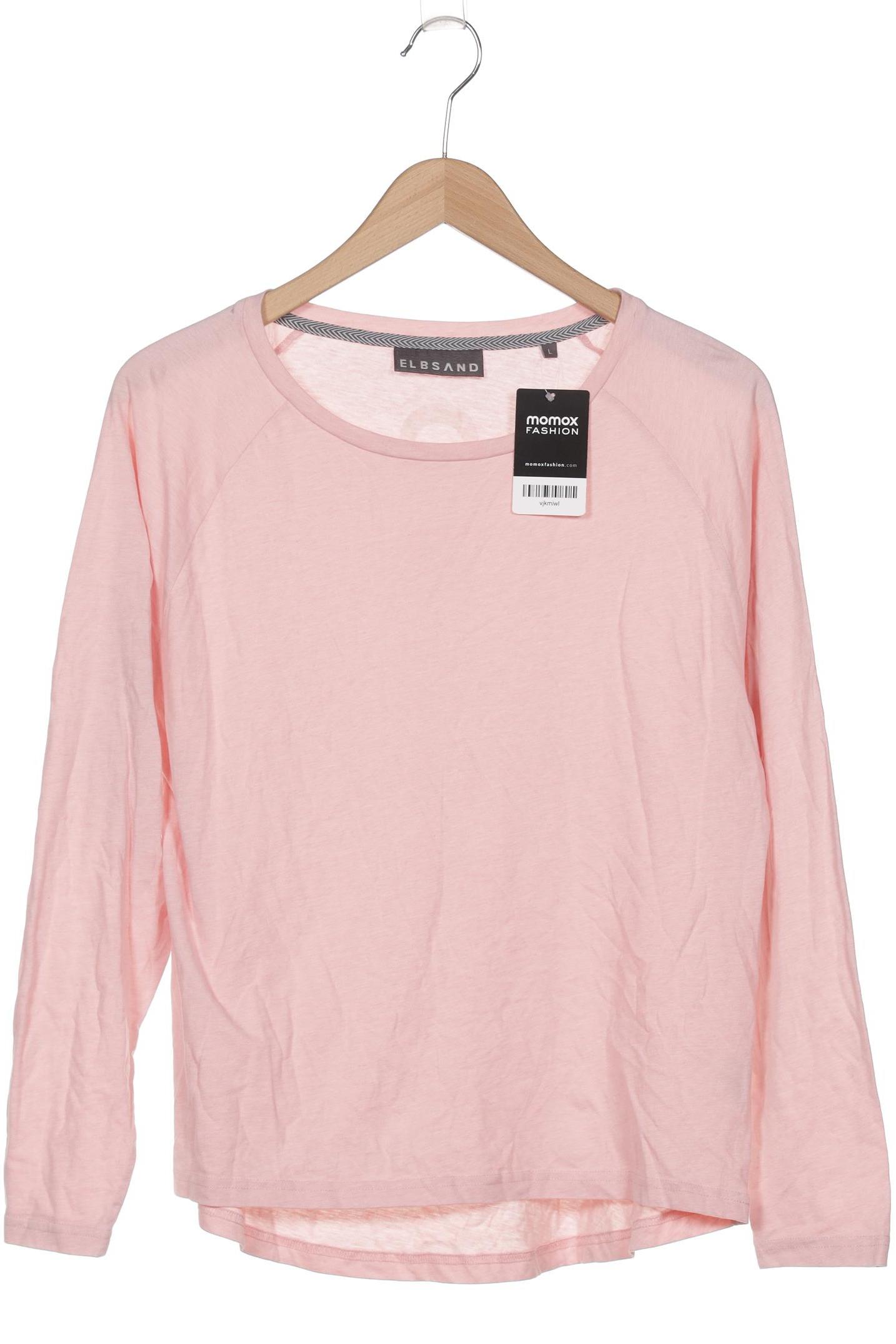 

Elbsand Damen Langarmshirt, pink, Gr. 42