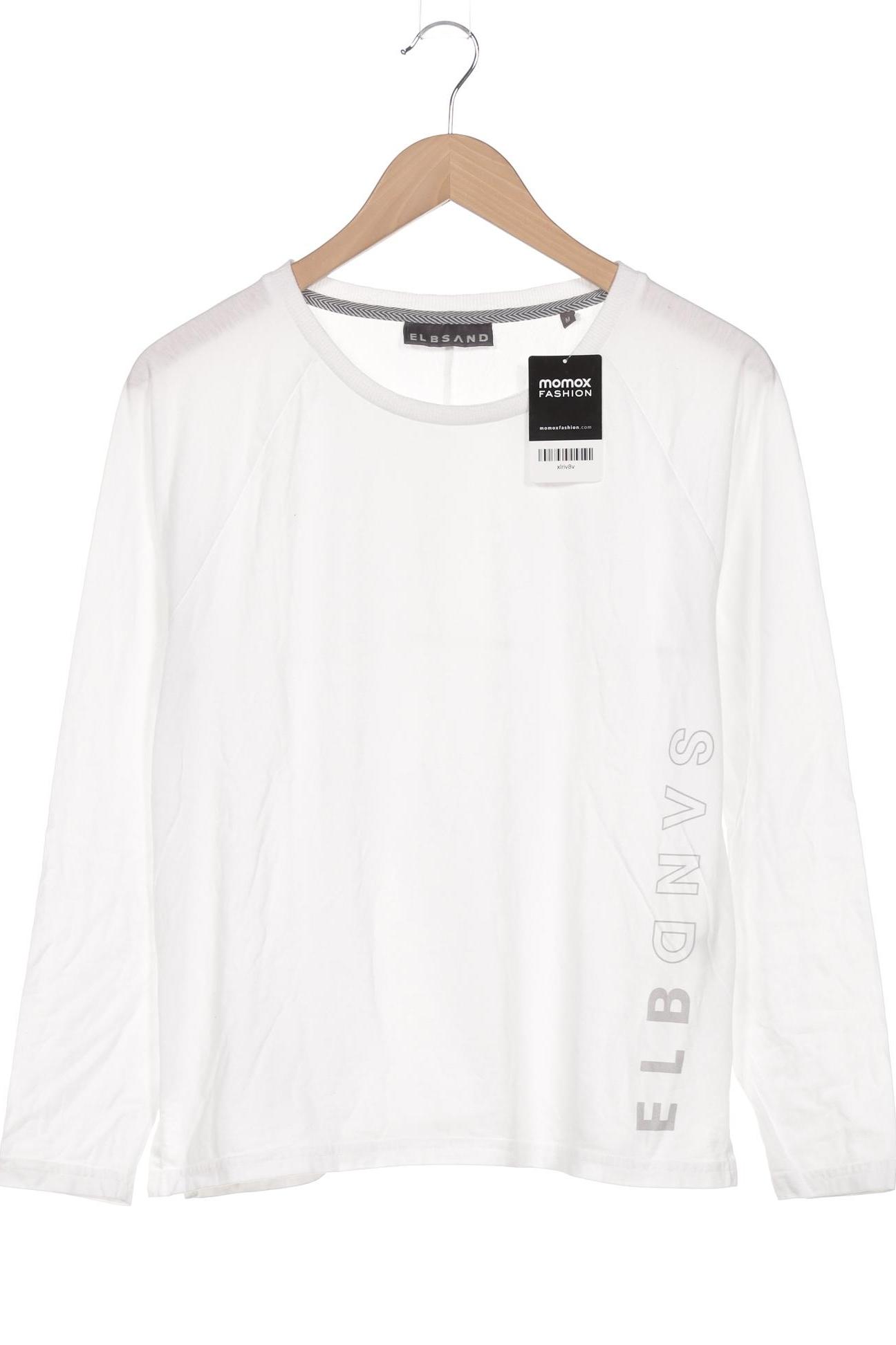 

Elbsand Damen Langarmshirt, weiß, Gr. 38
