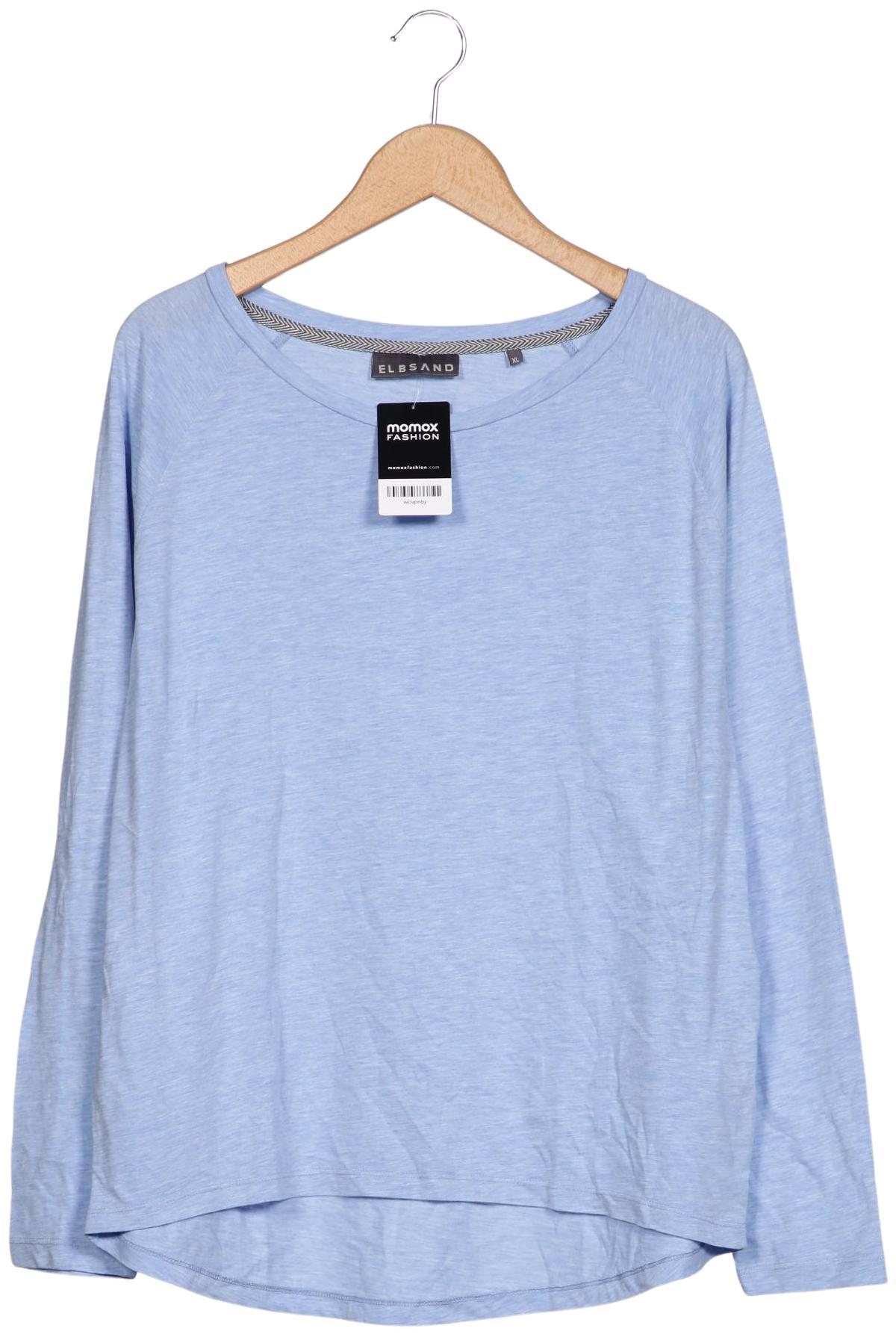 

Elbsand Damen Langarmshirt, hellblau, Gr. 44