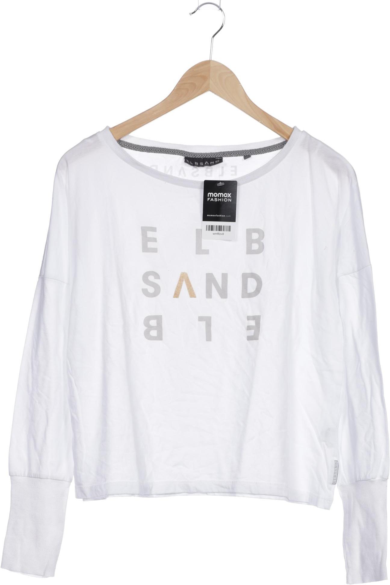 

Elbsand Damen Langarmshirt, weiß, Gr. 38