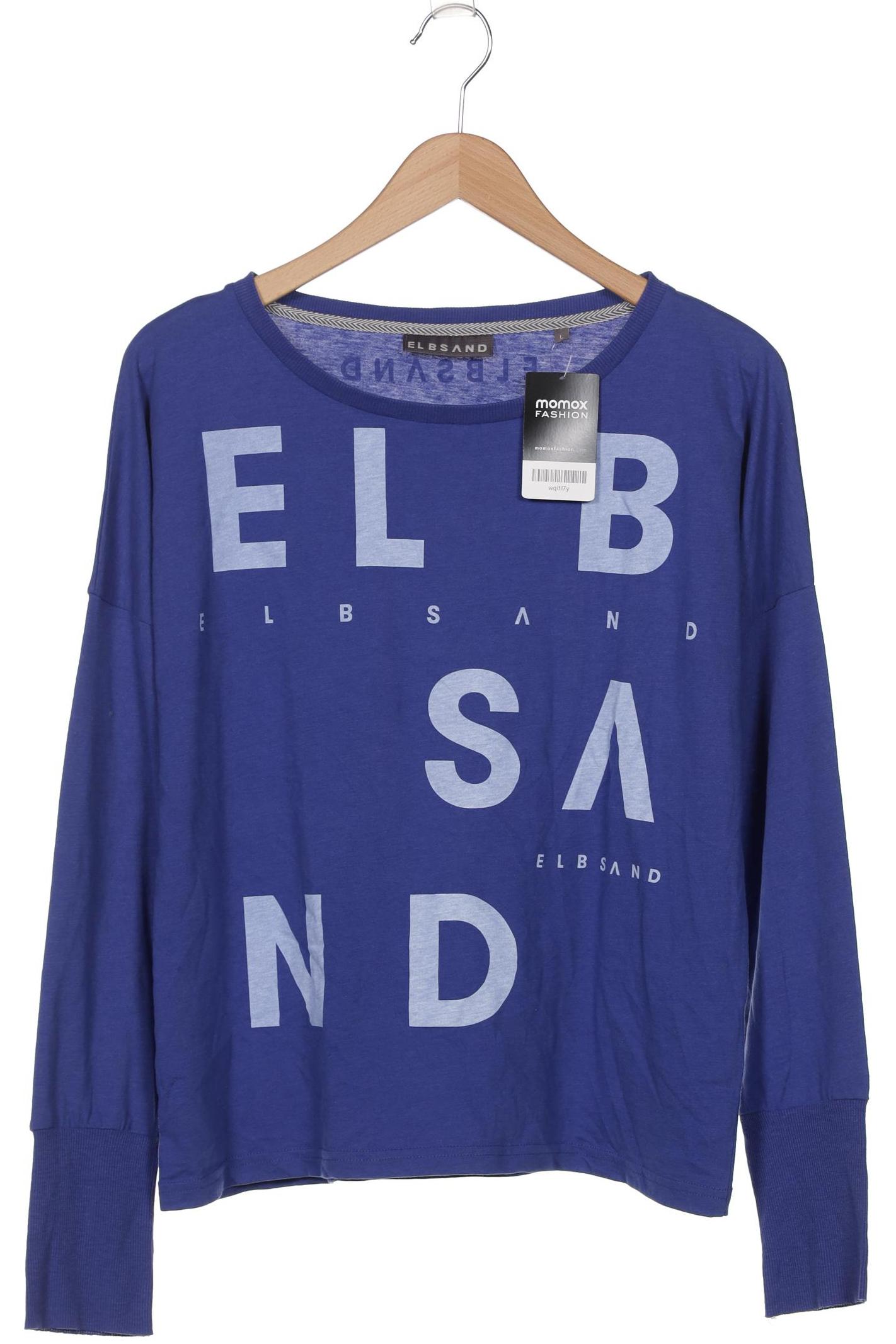 

Elbsand Damen Langarmshirt, blau, Gr. 42