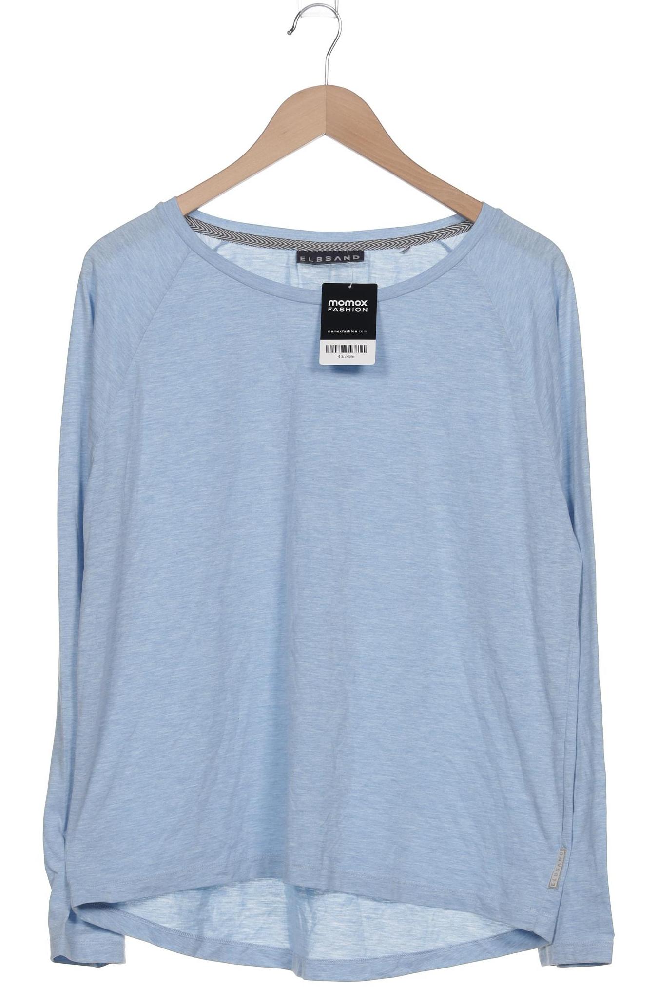 

Elbsand Damen Langarmshirt, hellblau, Gr. 46