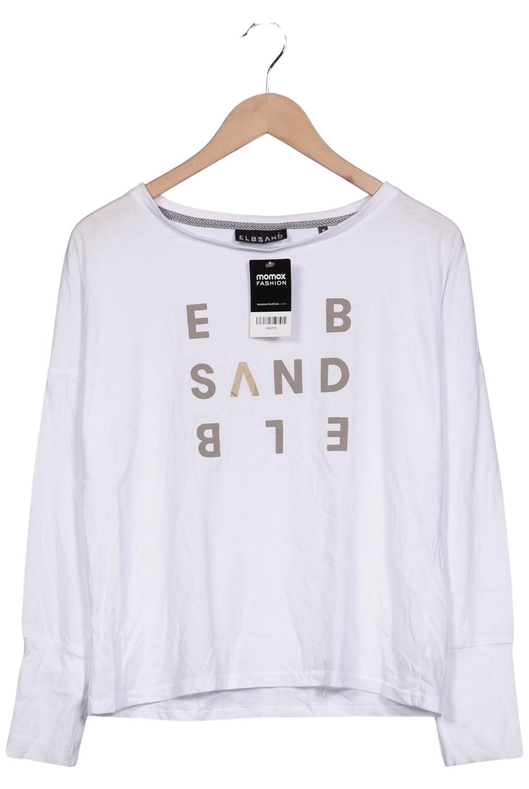 

Elbsand Damen Langarmshirt, weiß, Gr. 38