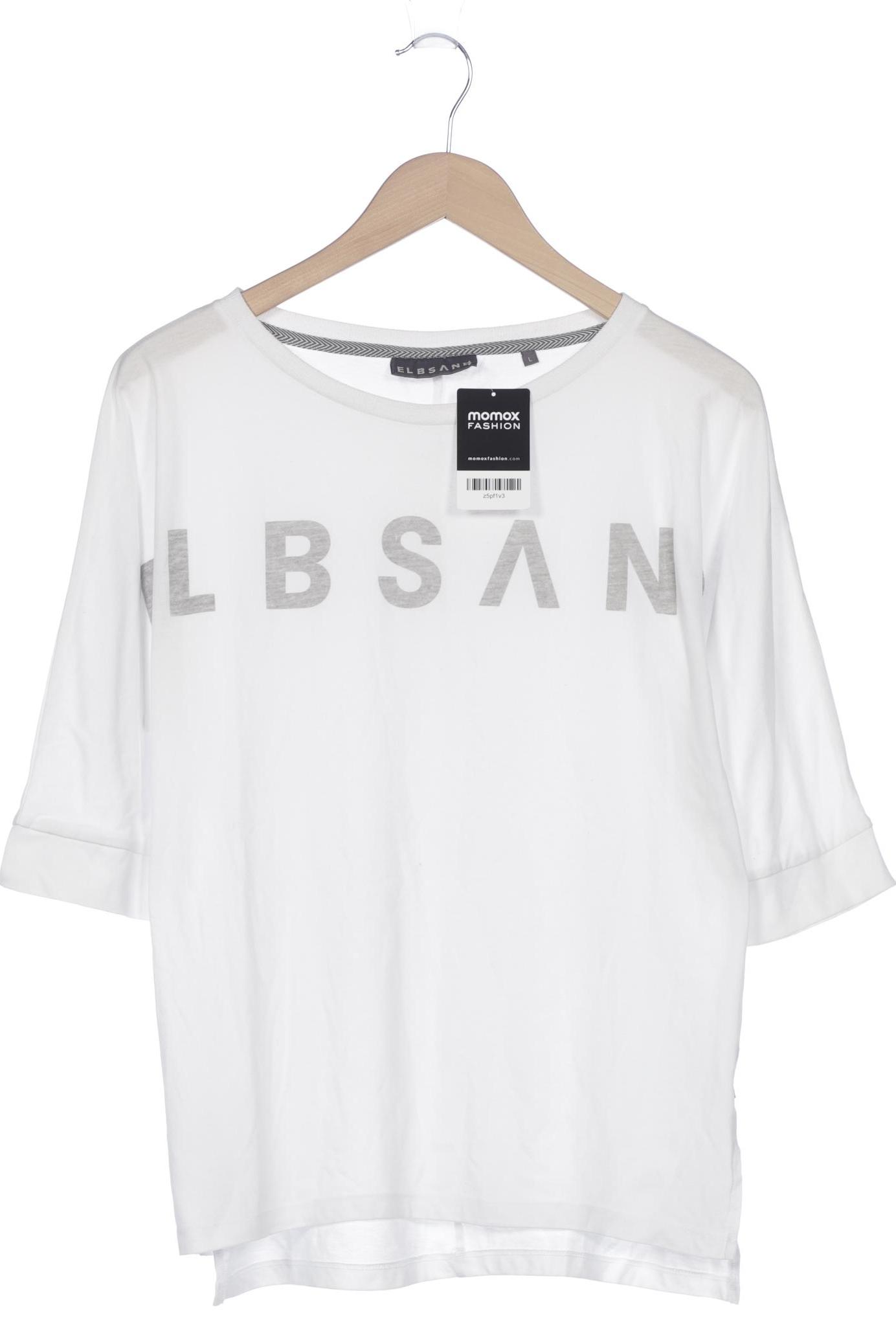 

Elbsand Damen Langarmshirt, weiß, Gr. 42