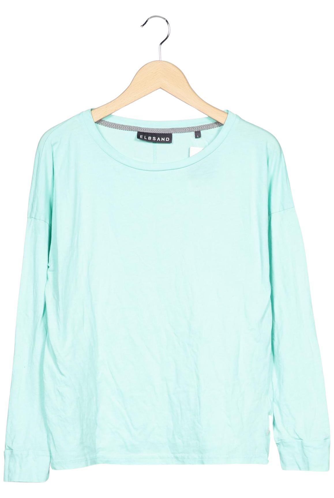 

Elbsand Damen Langarmshirt, hellblau, Gr. 42