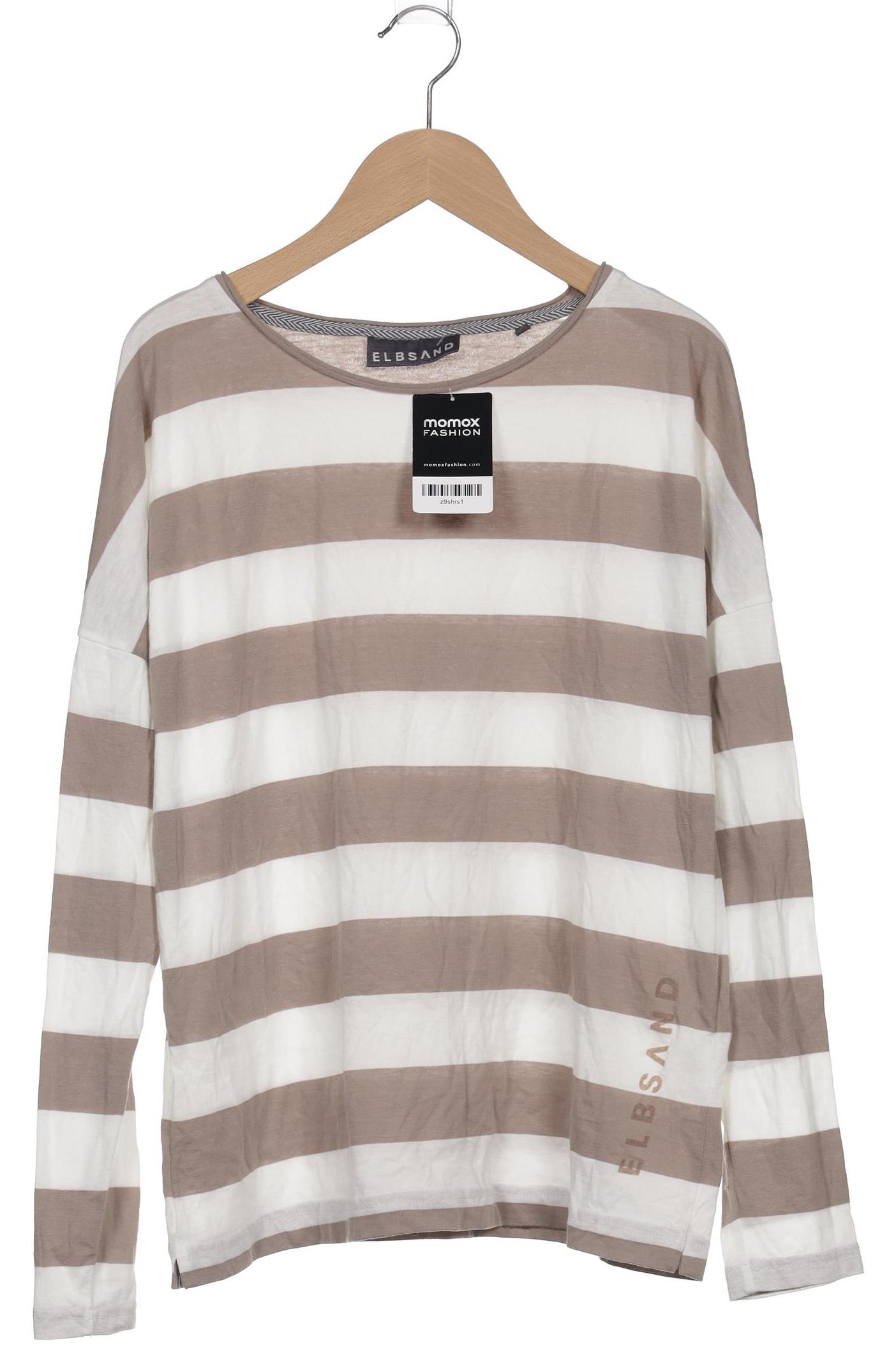 

Elbsand Damen Langarmshirt, beige, Gr. 38