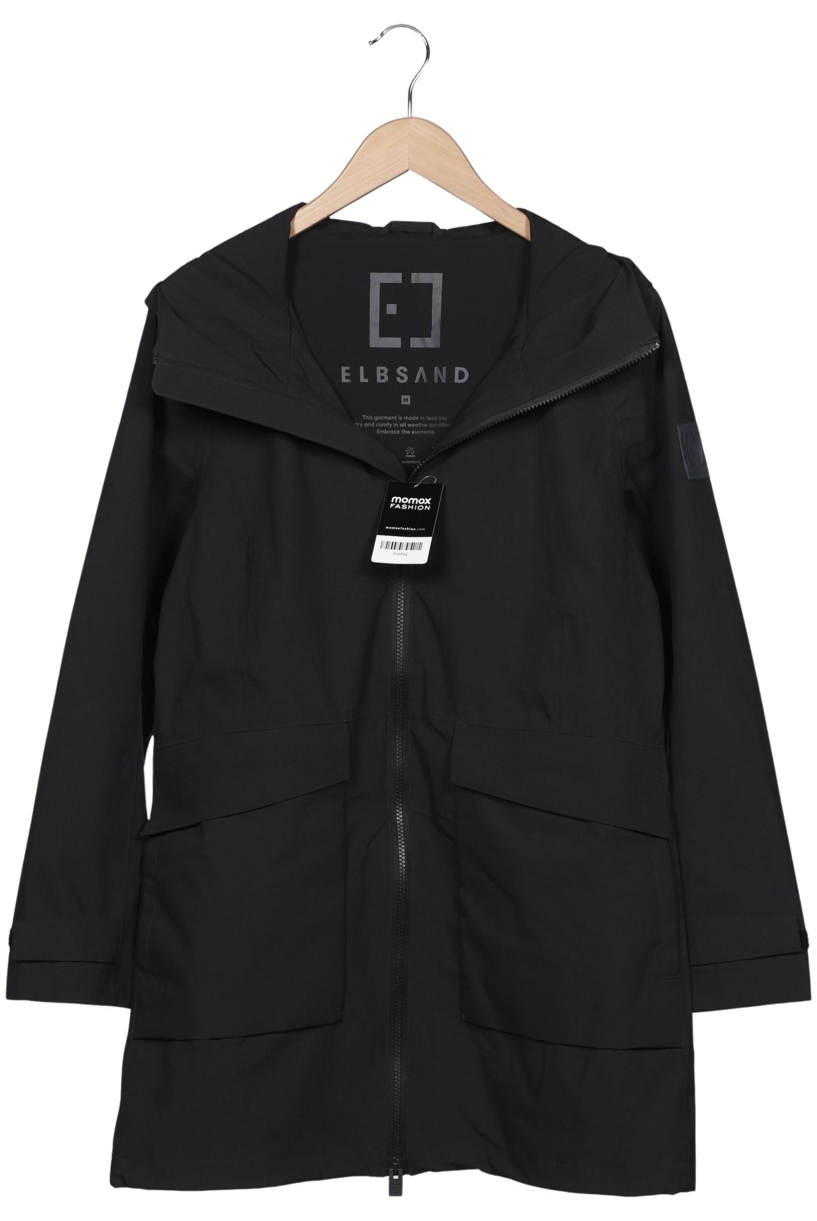 

Elbsand Damen Mantel, schwarz, Gr. 38