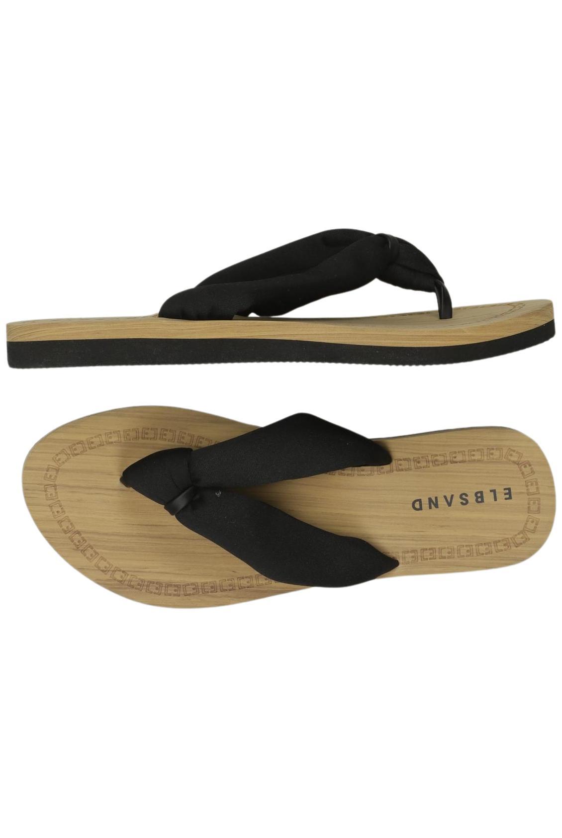 

Elbsand Damen Sandale, schwarz, Gr. 39