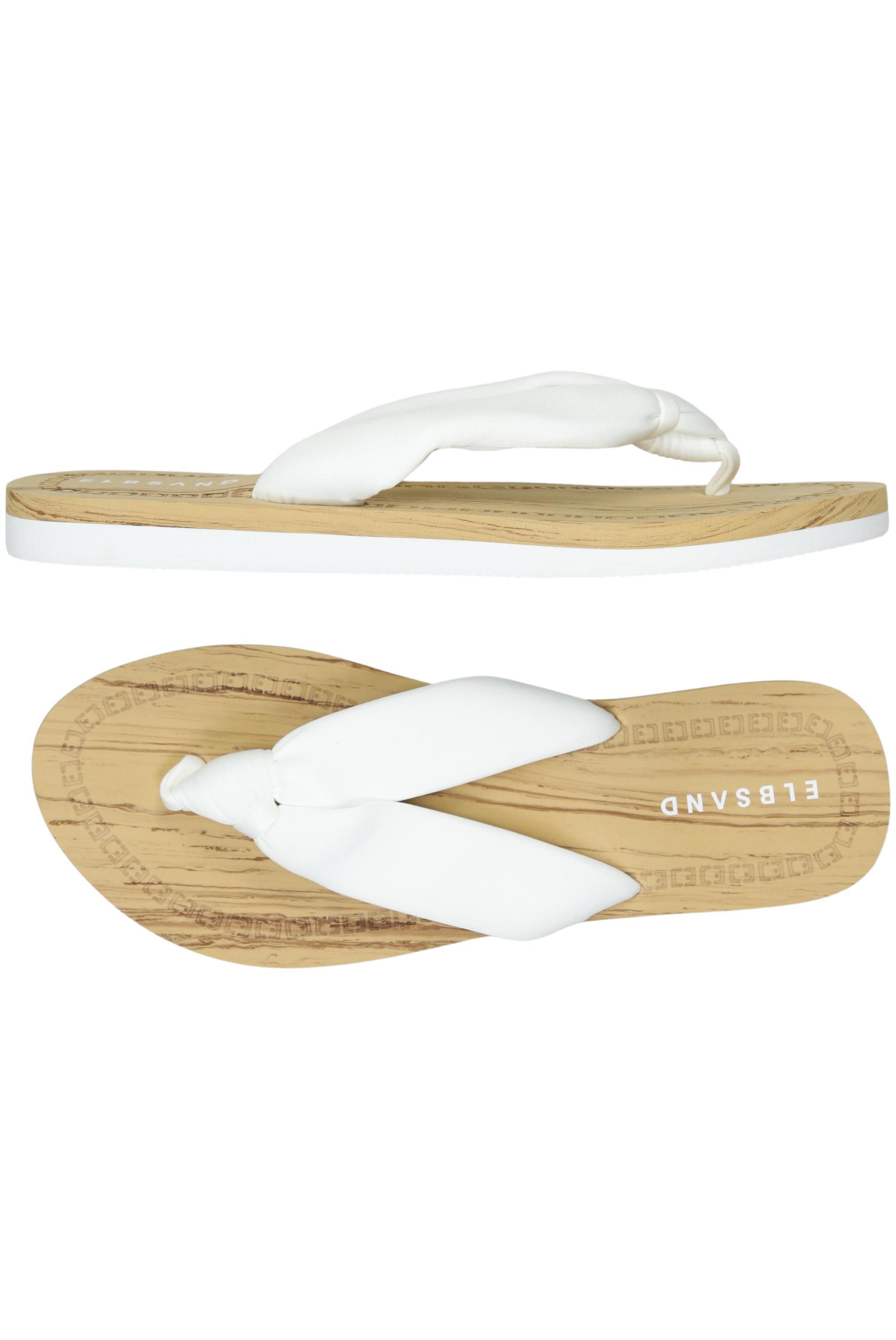 

Elbsand Damen Sandale, weiß, Gr. 40