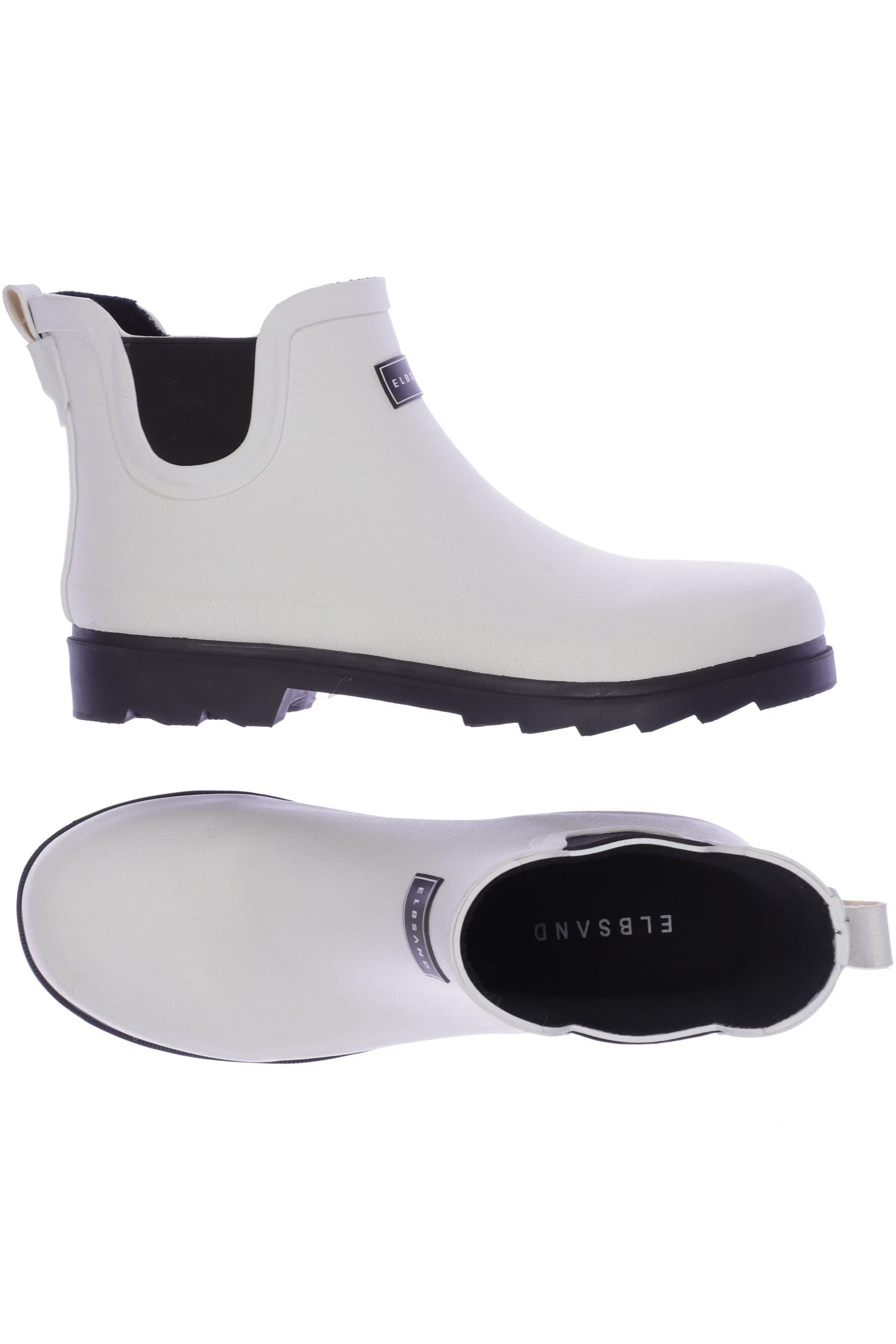 

Elbsand Damen Stiefelette, weiß, Gr. 40