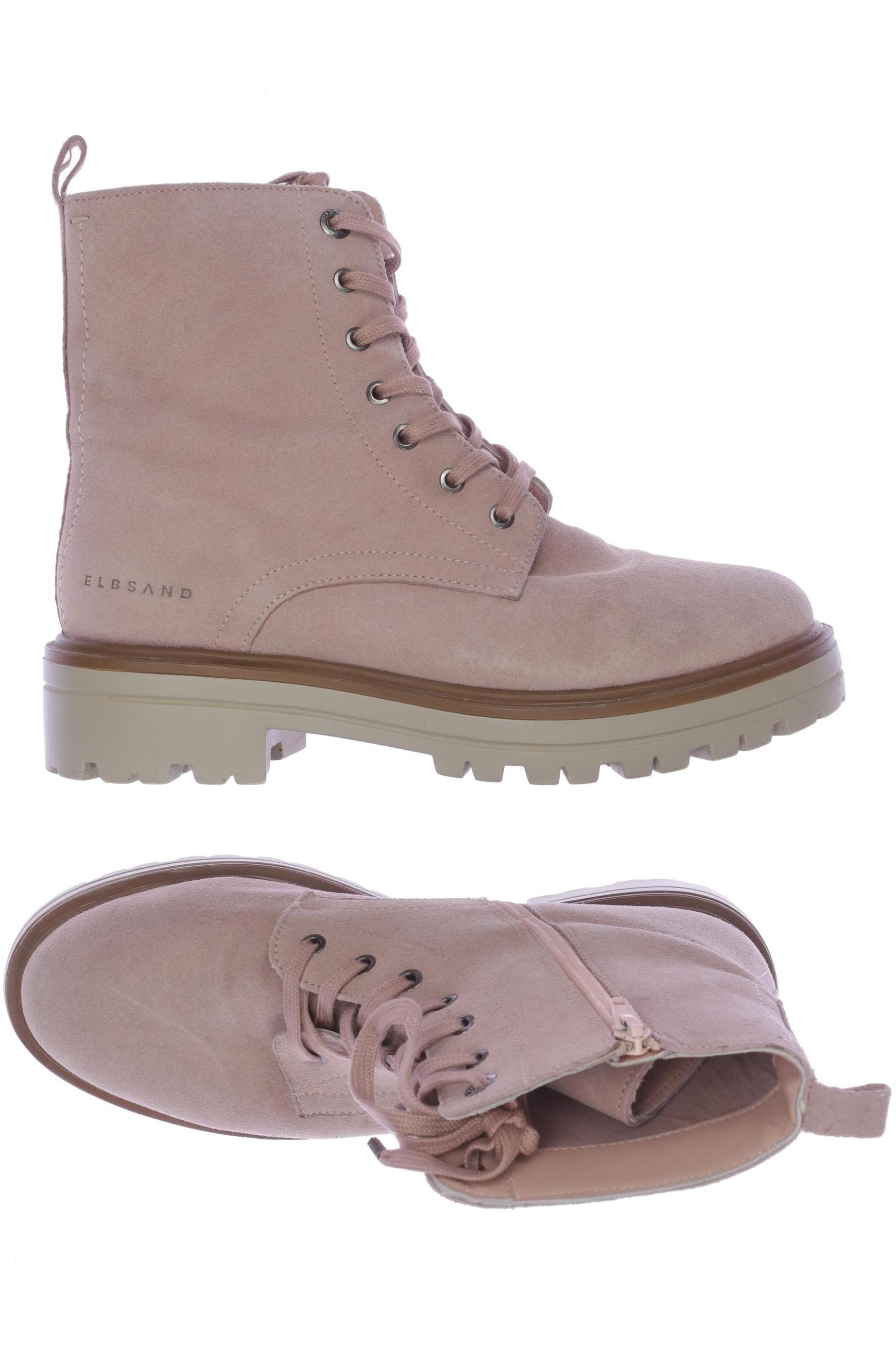 

Elbsand Damen Stiefelette, pink, Gr. 39