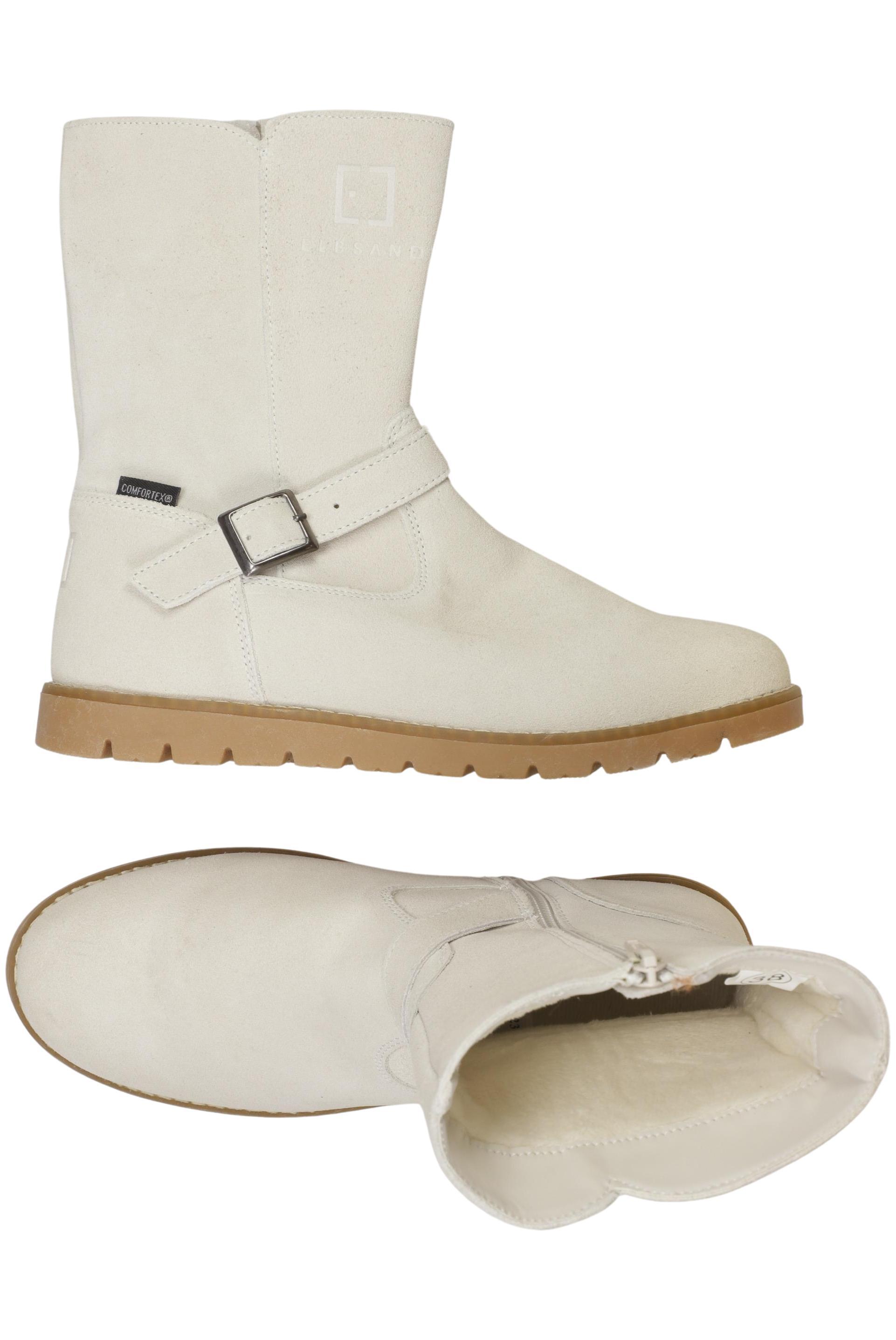 

Elbsand Damen Stiefelette, weiß, Gr. 38