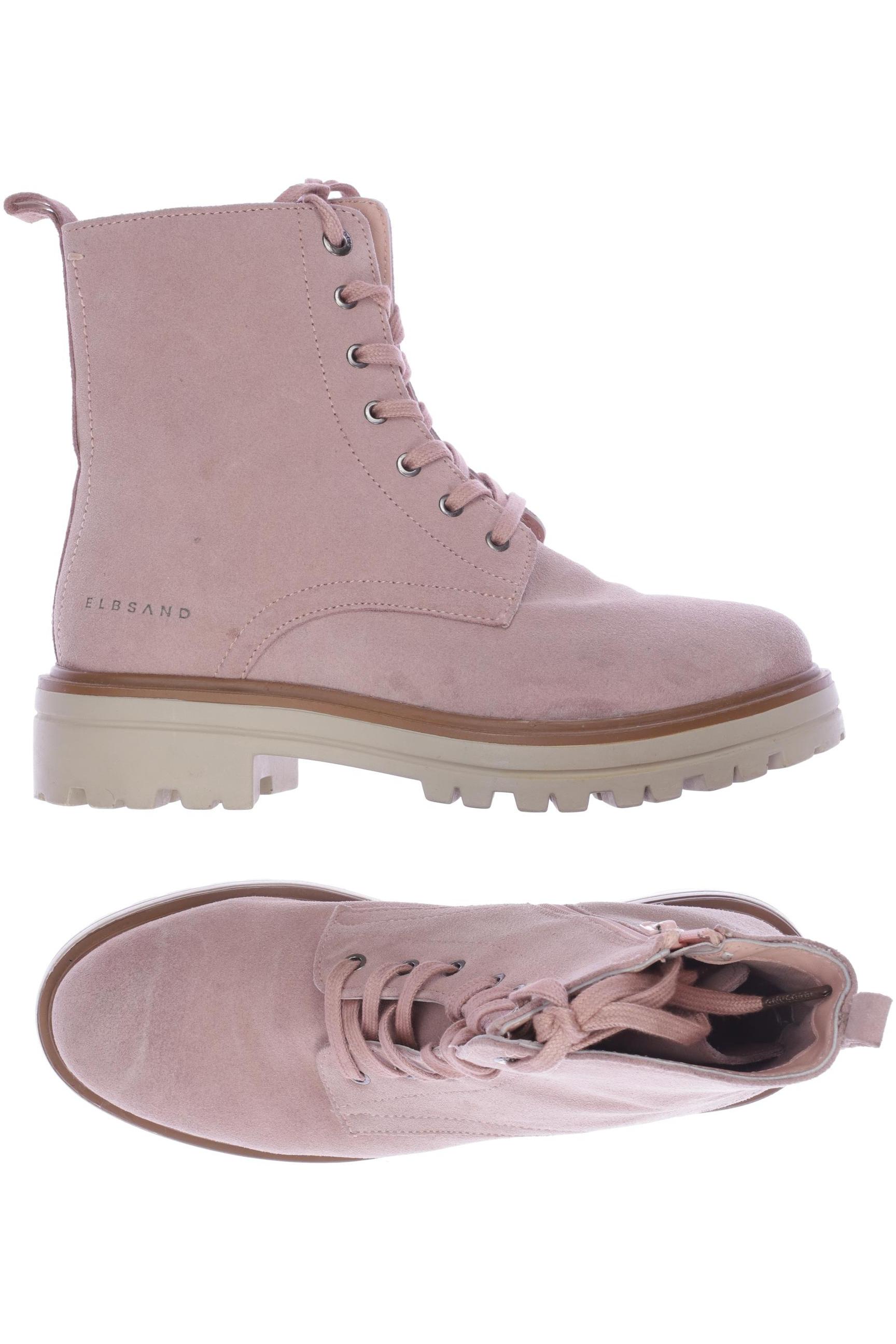 

Elbsand Damen Stiefelette, pink, Gr. 40