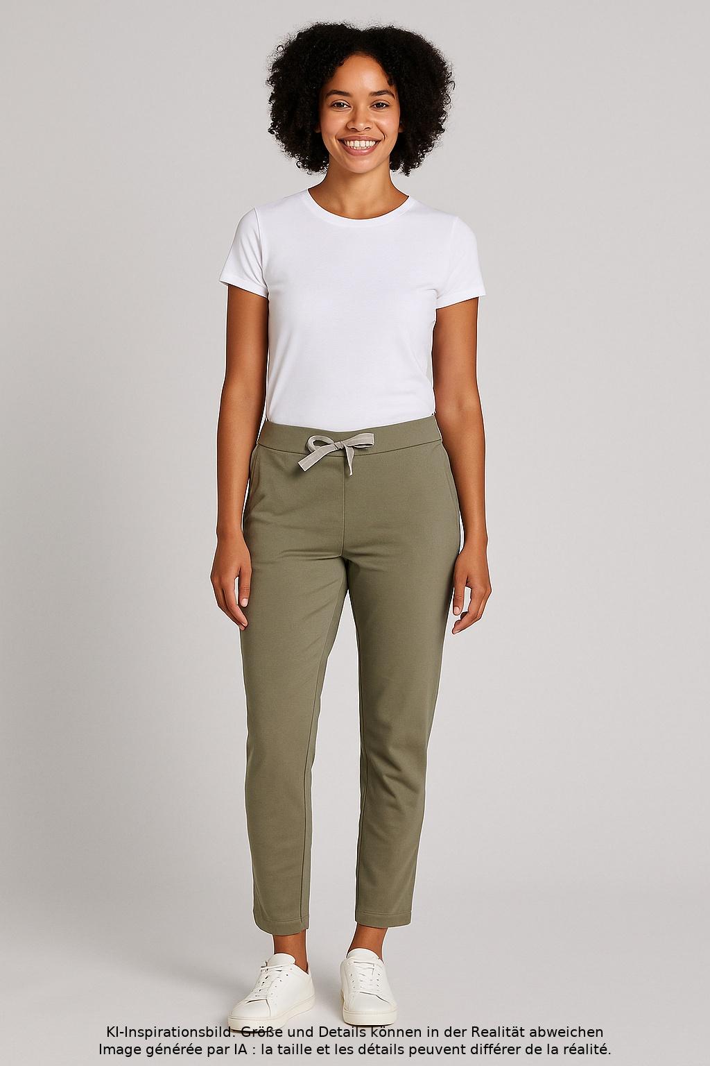 

Elbsand Damen Stoffhose, grün, Gr. 0