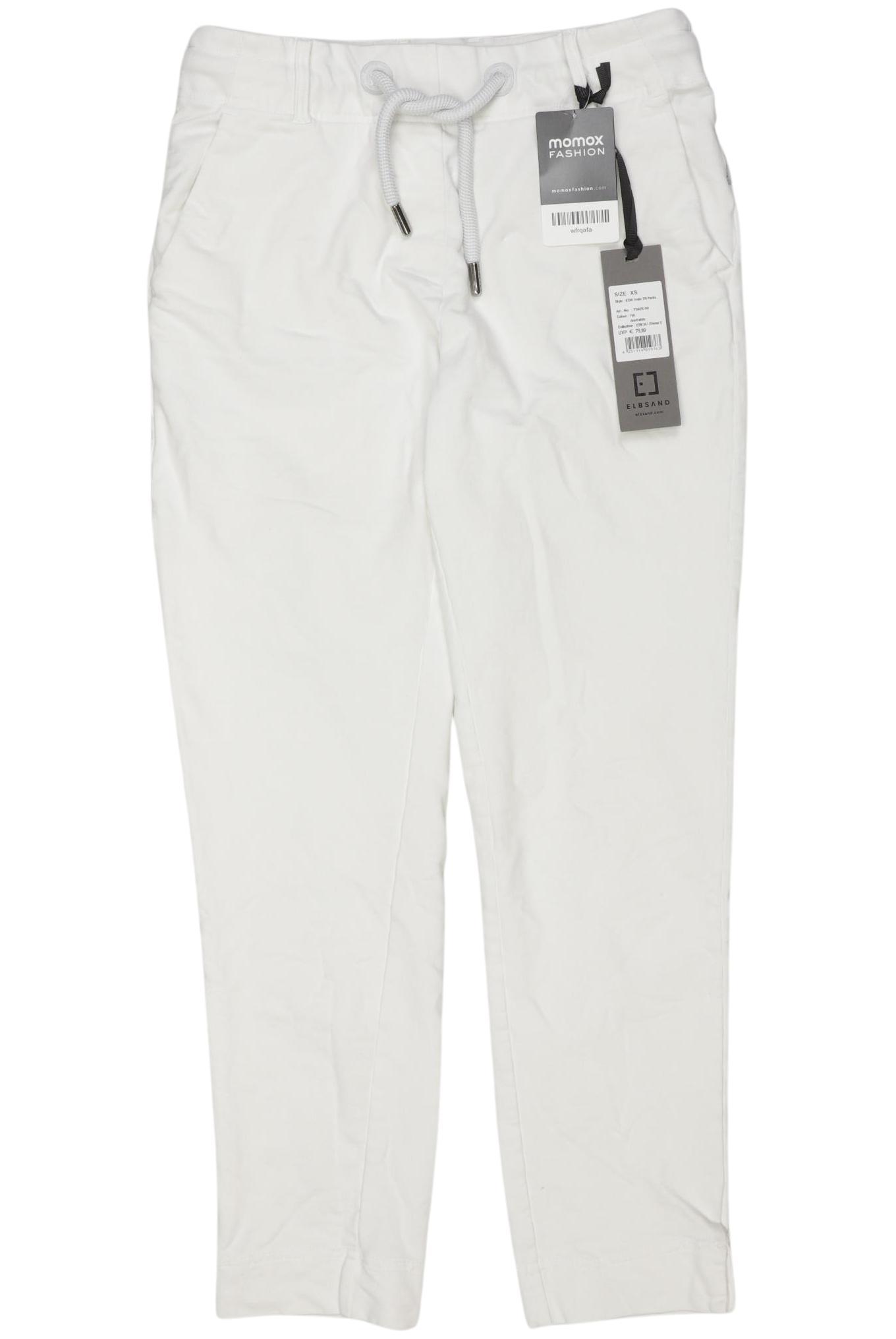 

Elbsand Damen Stoffhose, weiß, Gr. 0