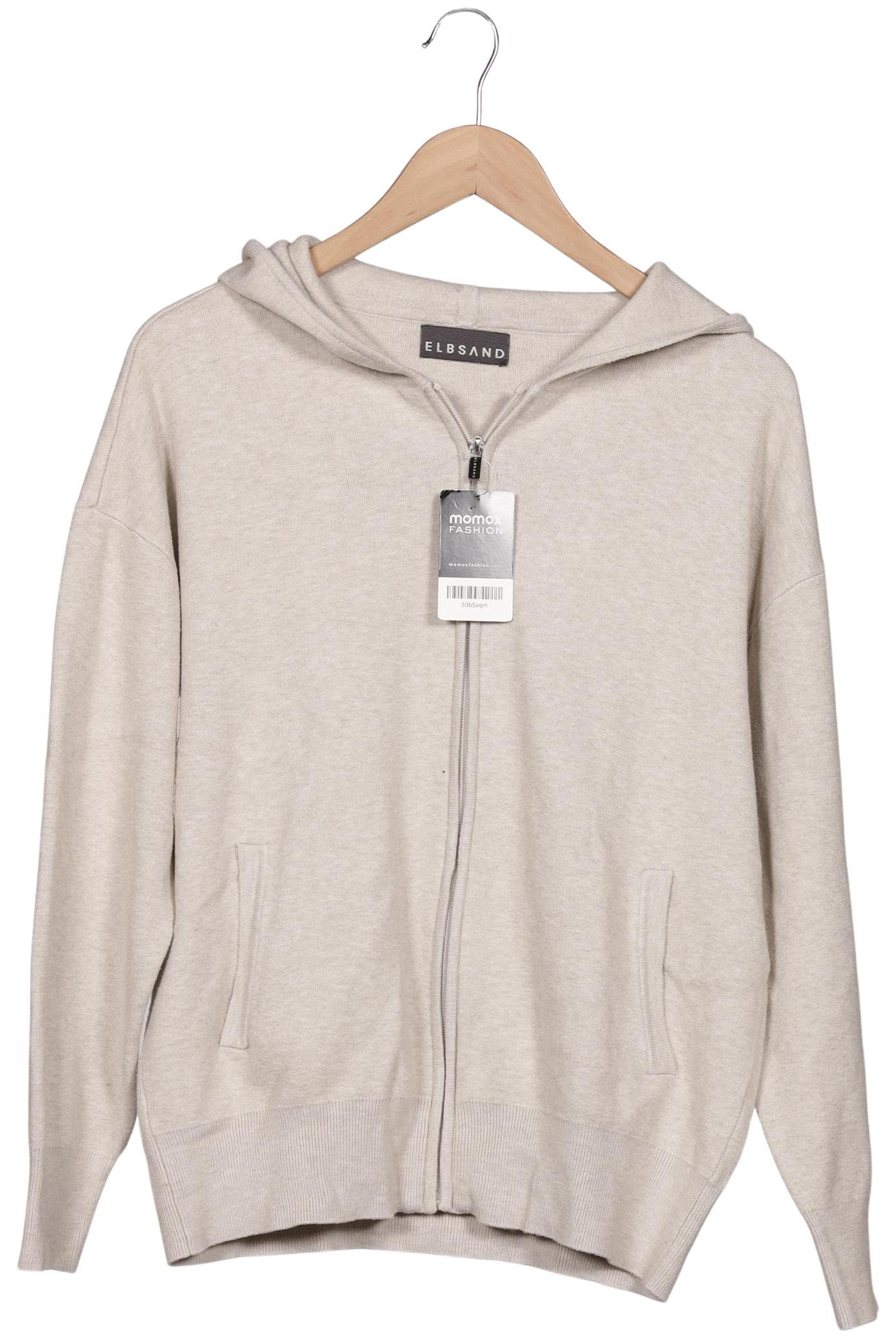 

Elbsand Damen Strickjacke, beige, Gr. 40