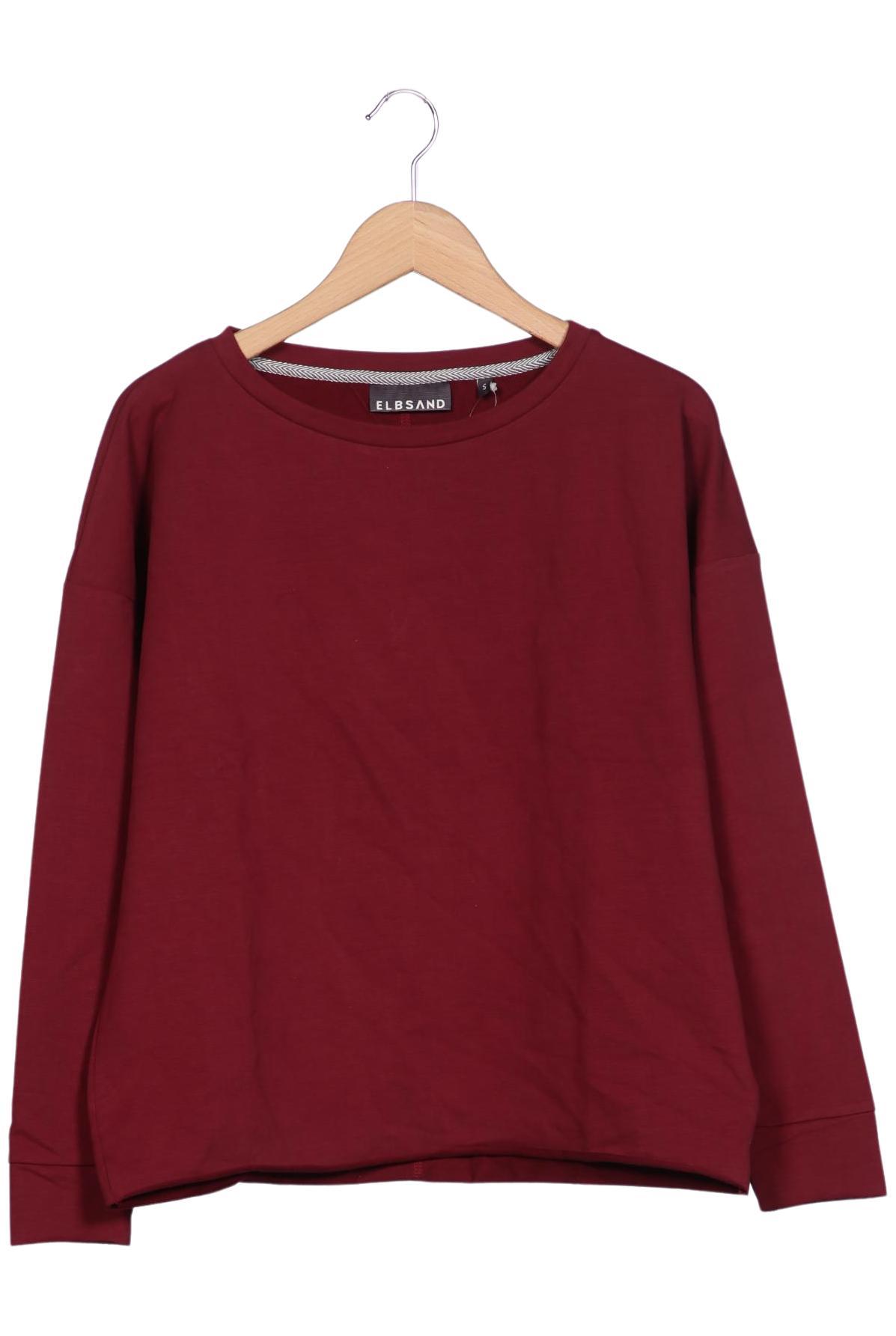 

Elbsand Damen Sweatshirt, bordeaux, Gr. 36