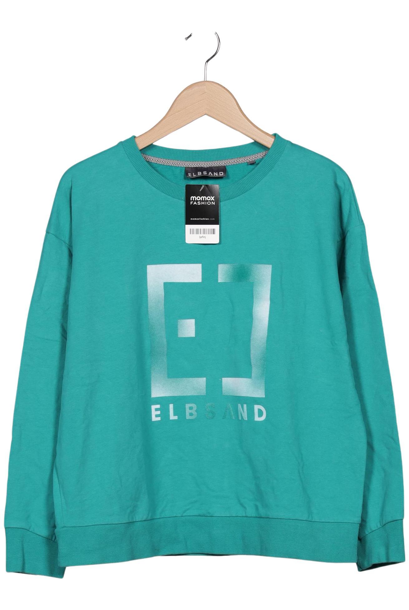 

Elbsand Damen Sweatshirt, türkis, Gr. 44