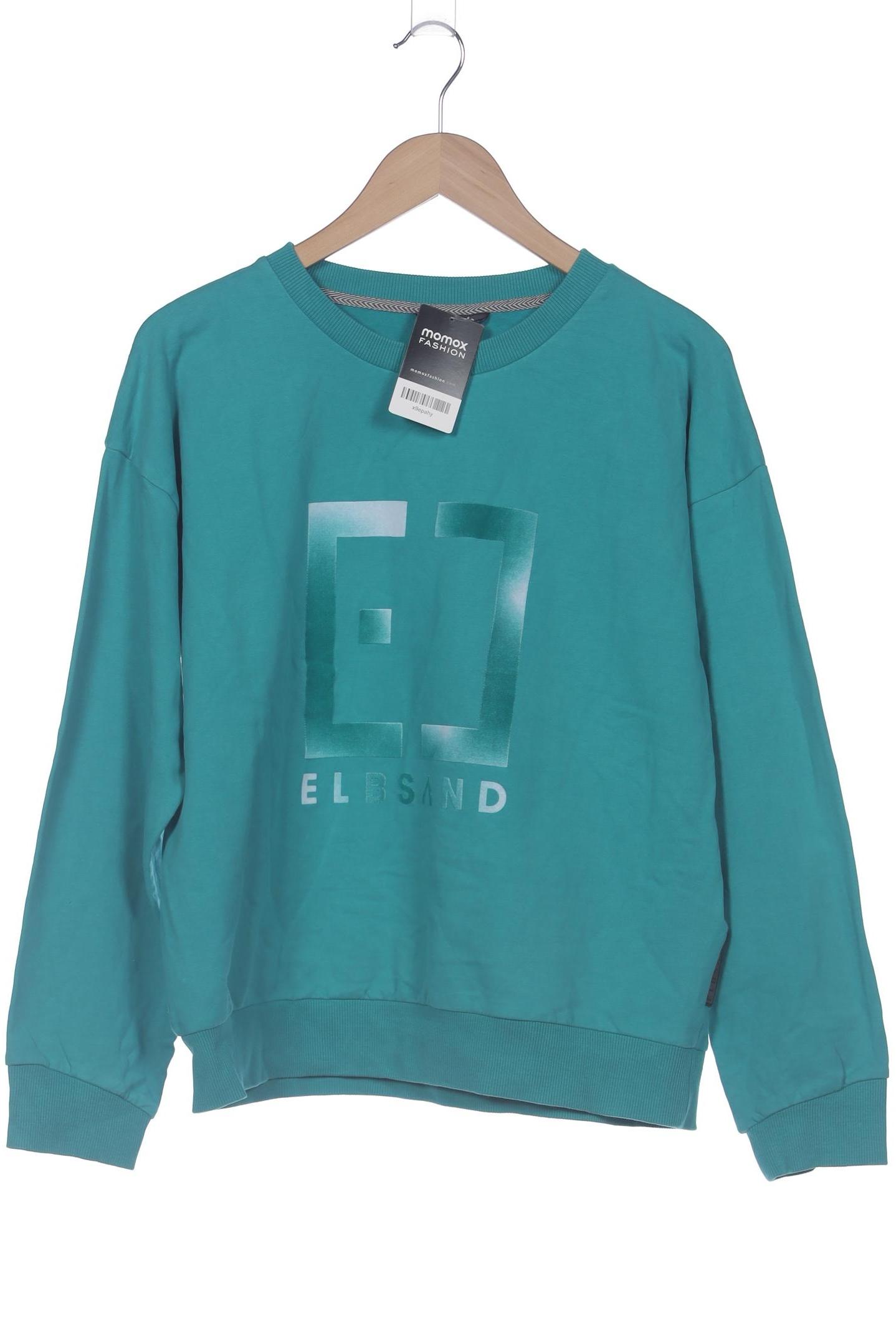 

Elbsand Damen Sweatshirt, türkis, Gr. 46