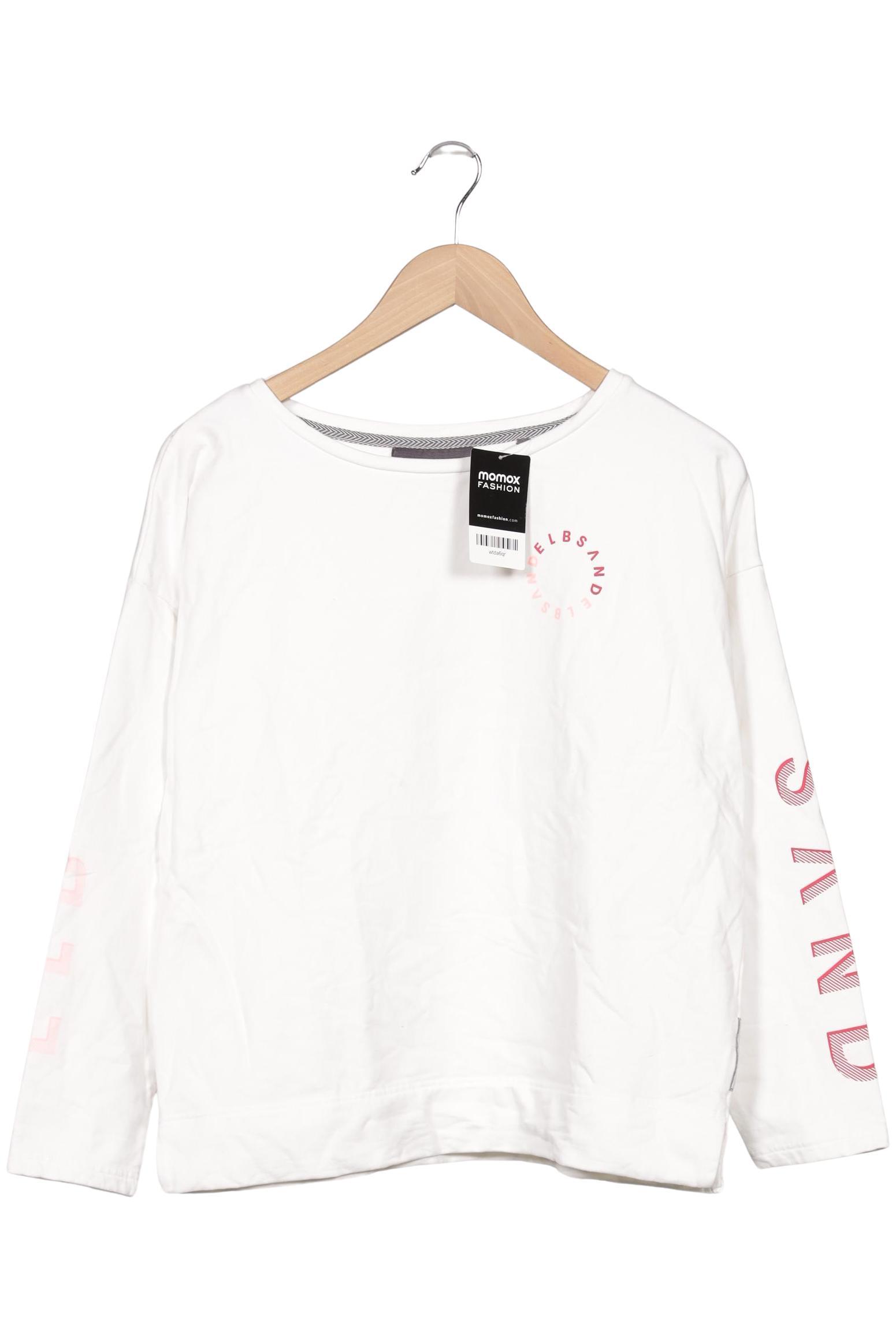 Thumbnail - Elbsand Damen Sweatshirt, weiß, Gr. 38