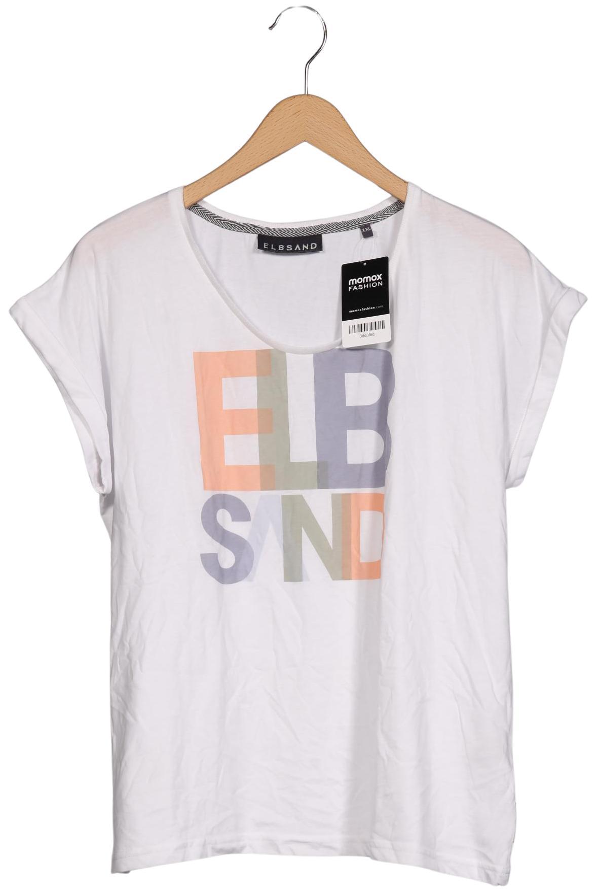 

Elbsand Damen T-Shirt, weiß, Gr. 46