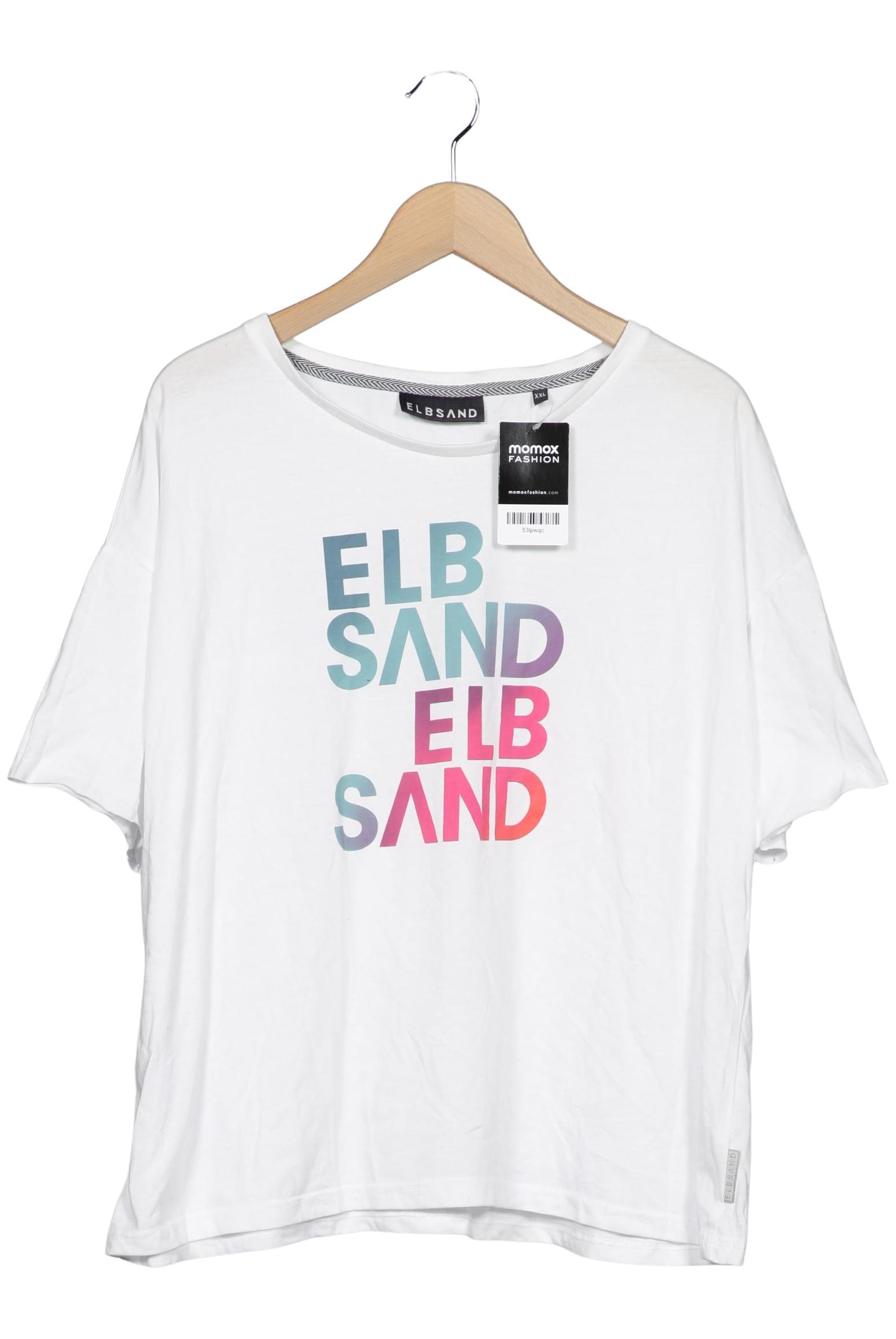 

Elbsand Damen T-Shirt, weiß, Gr. 46