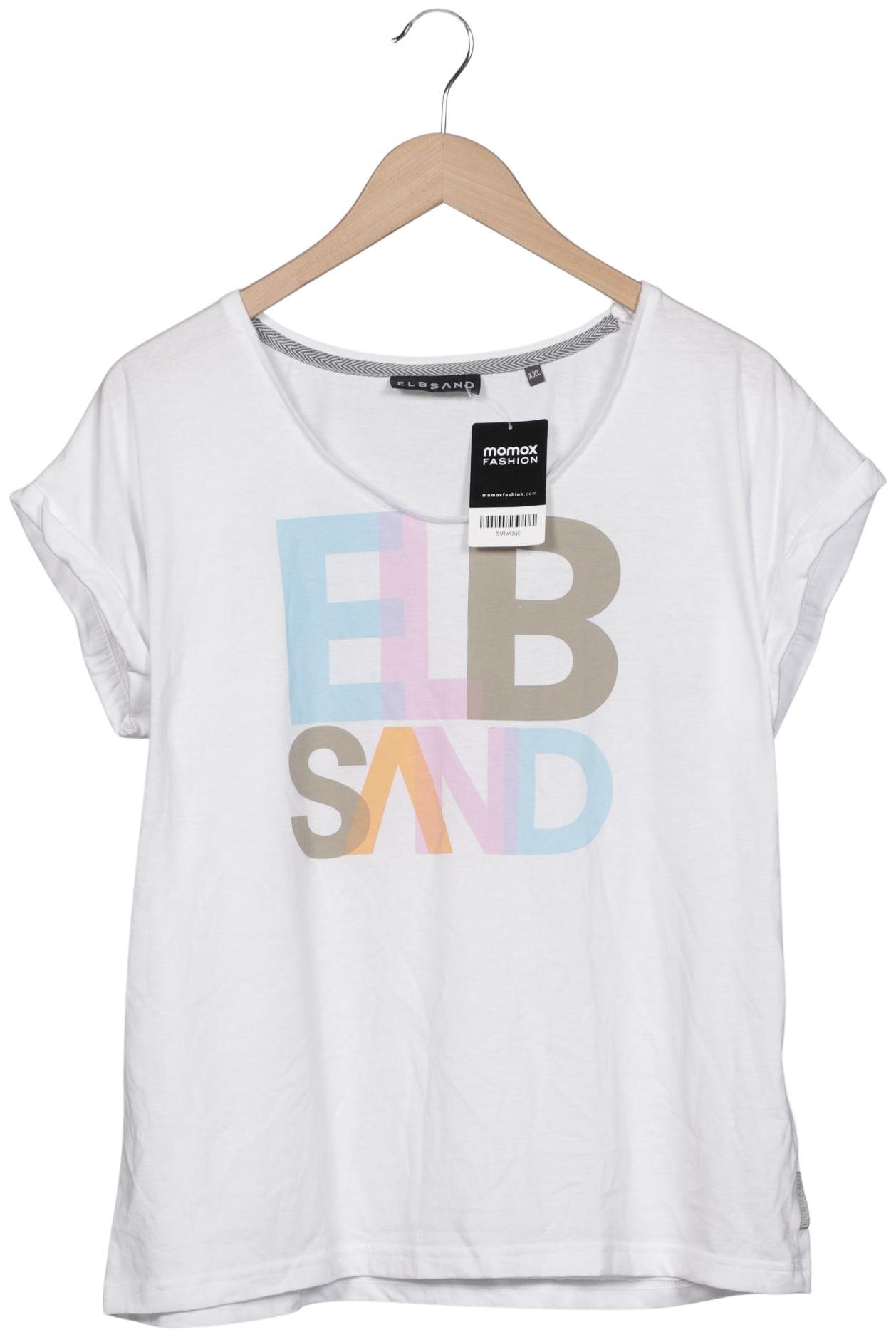 

Elbsand Damen T-Shirt, weiß, Gr. 46