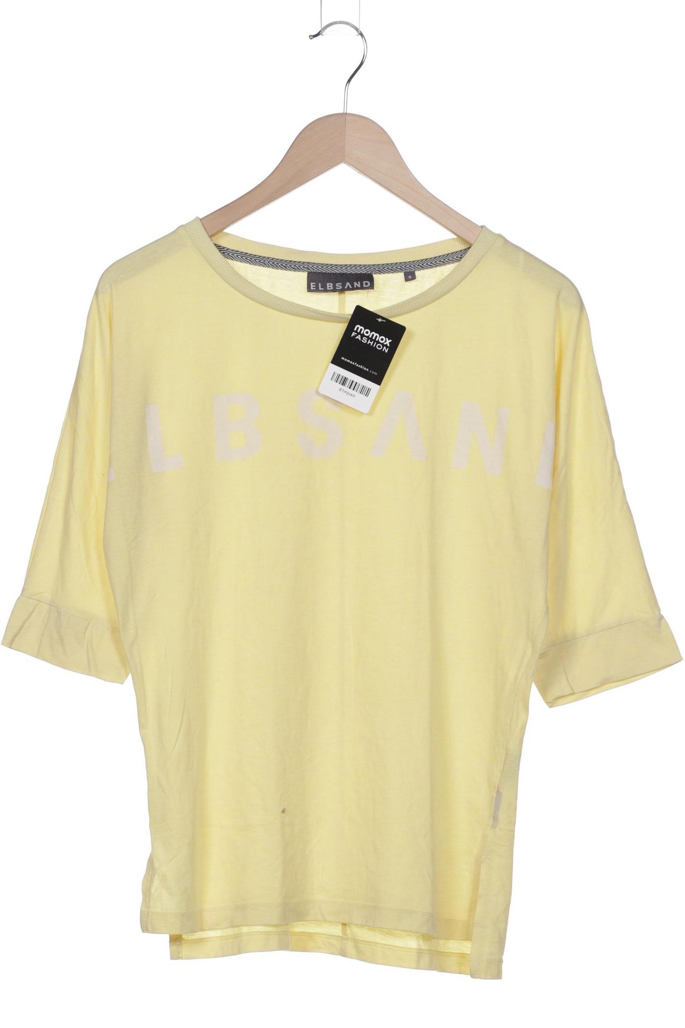 

Elbsand Damen T-Shirt, gelb, Gr. 36