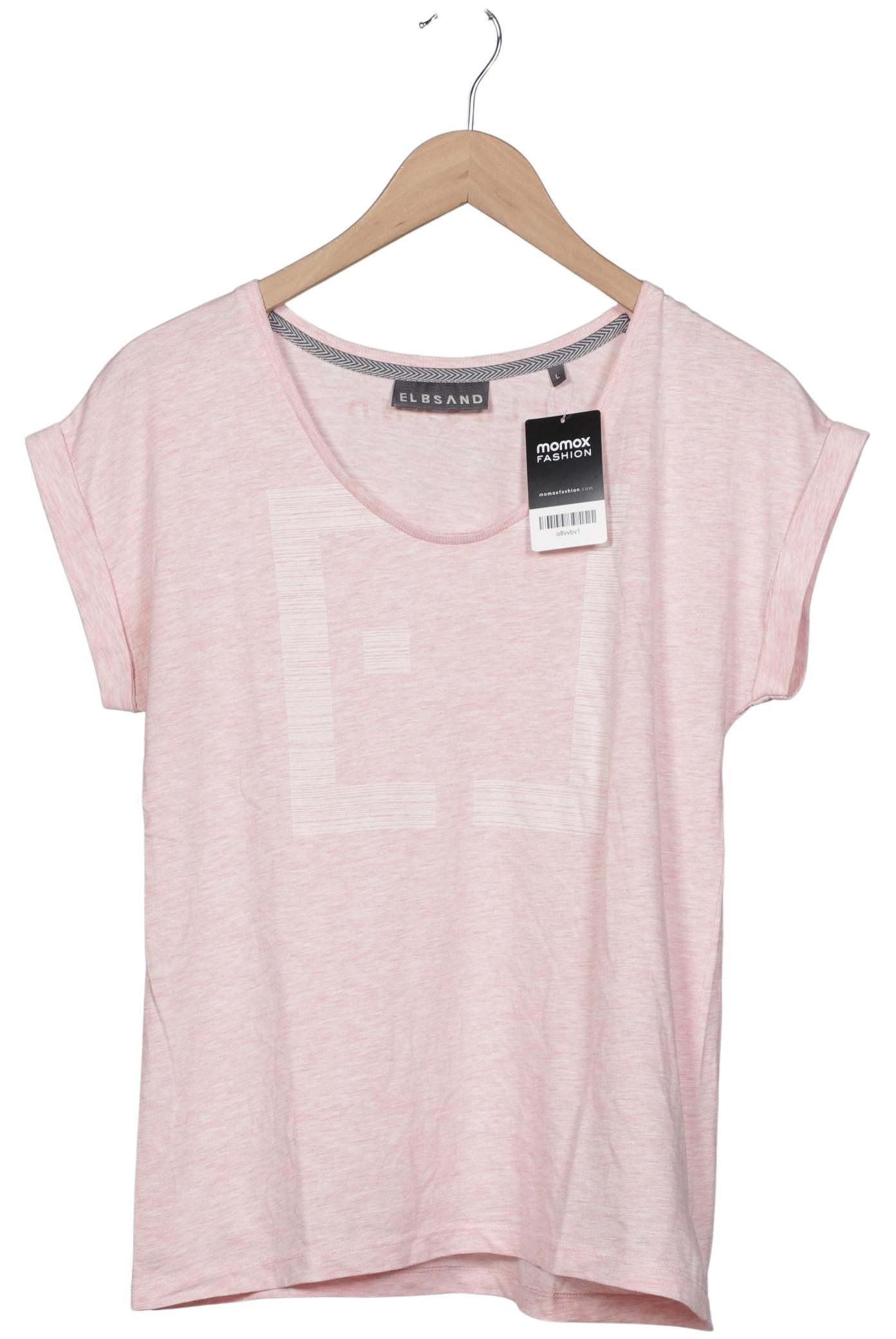 

Elbsand Damen T-Shirt, pink, Gr. 42