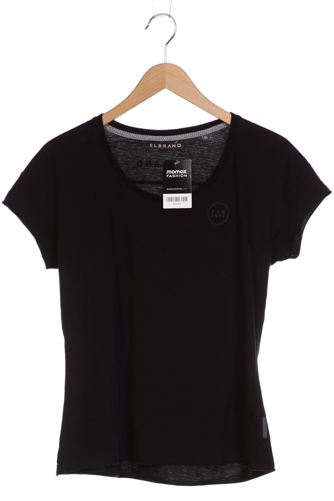 

Elbsand Damen T-Shirt, schwarz, Gr. 44