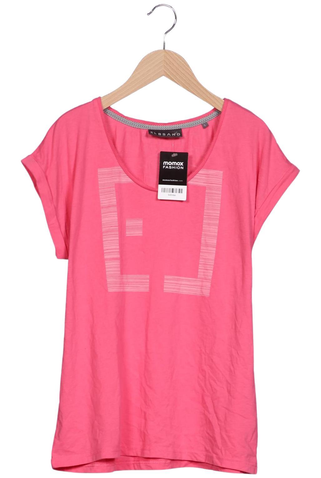 

Elbsand Damen T-Shirt, pink, Gr. 42