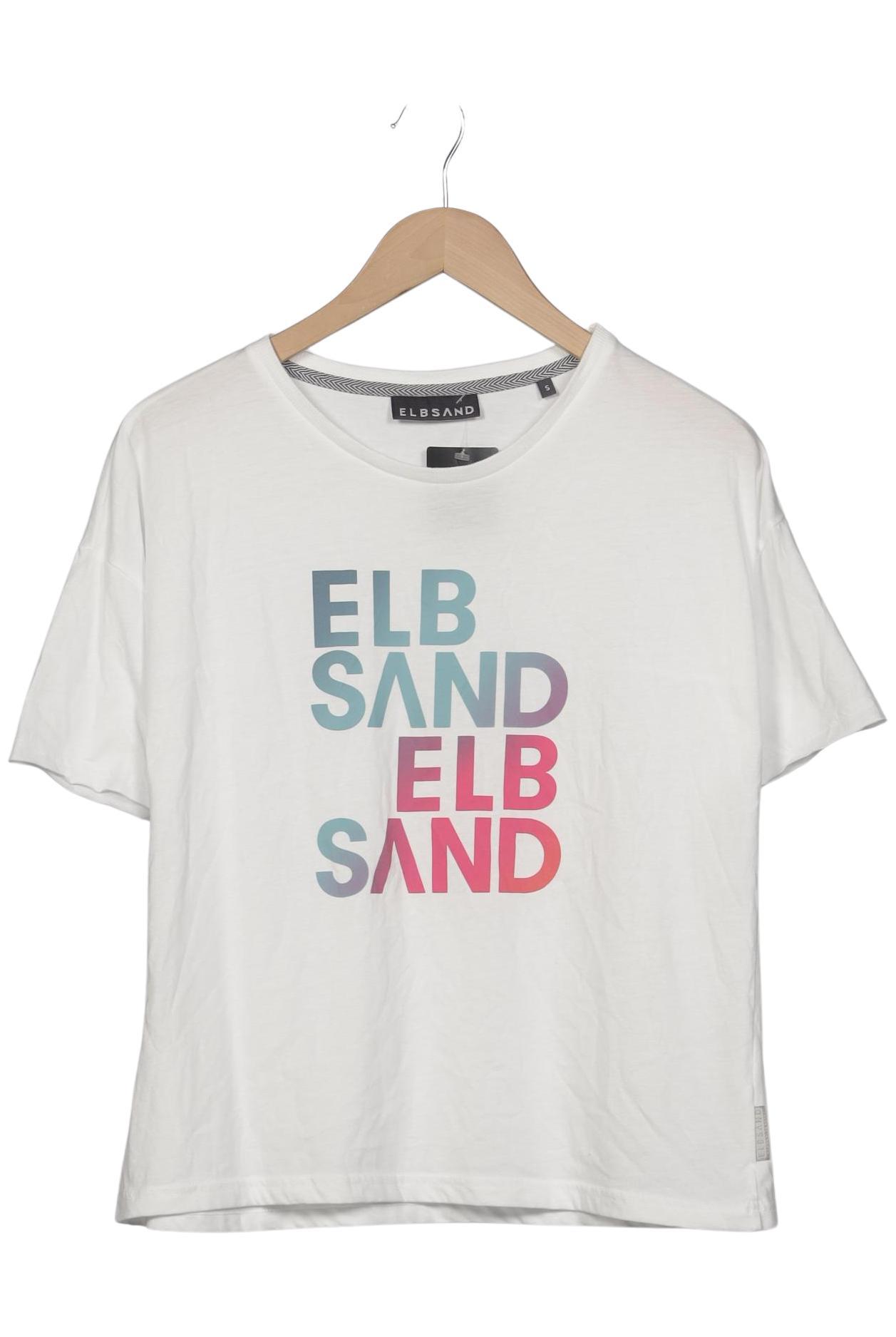 

Elbsand Damen T-Shirt, weiß, Gr. 36
