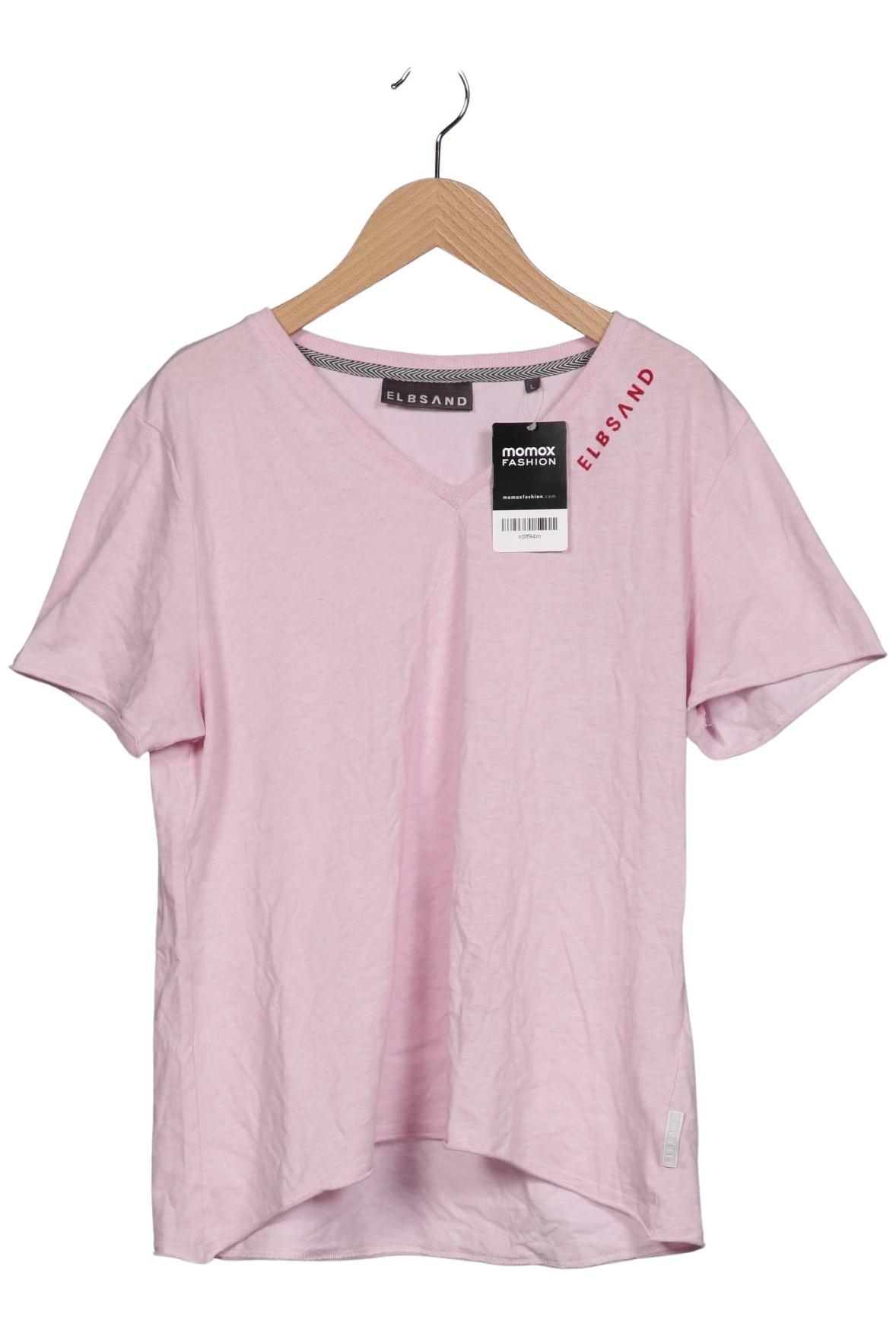 

Elbsand Damen T-Shirt, pink, Gr. 42