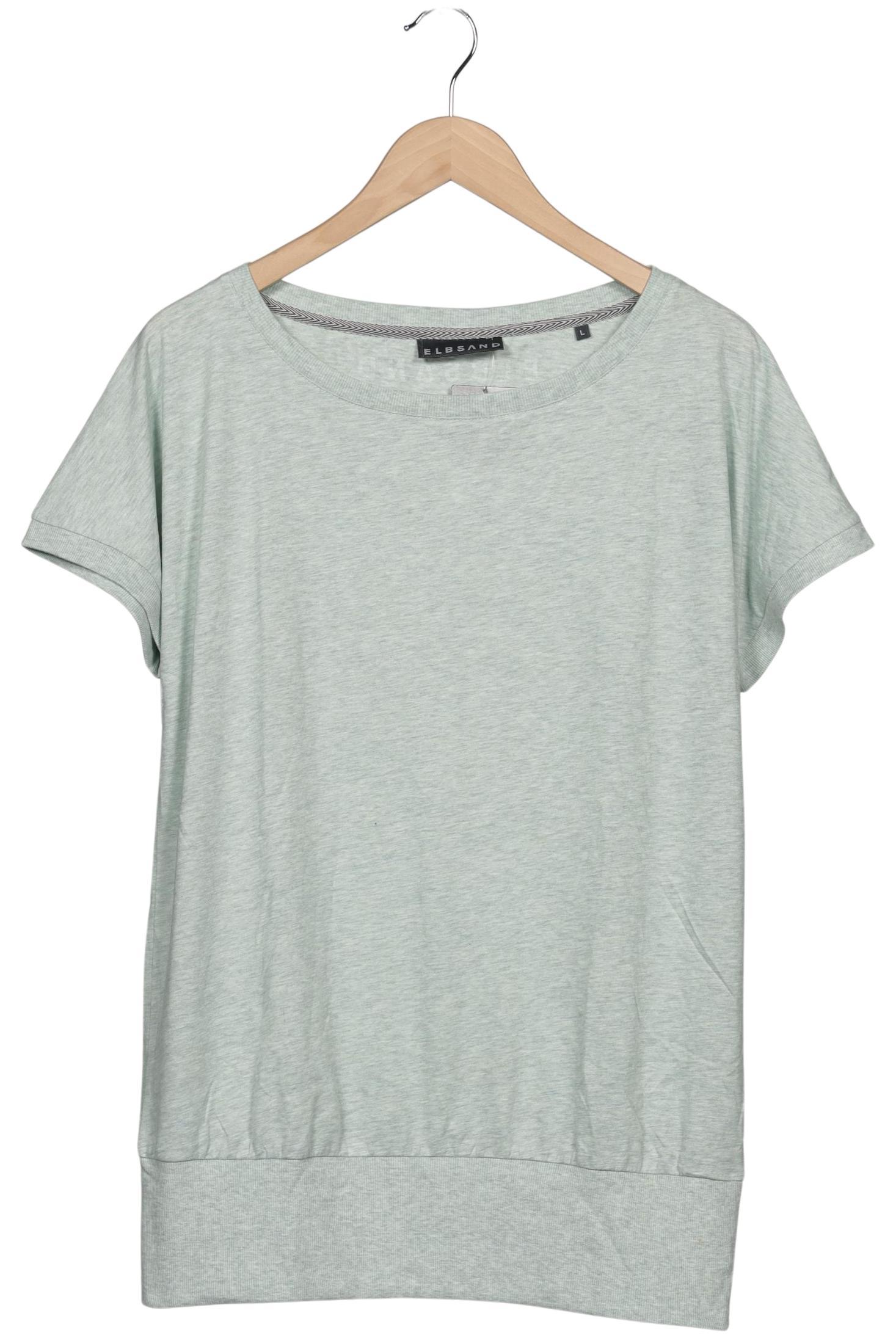 

Elbsand Damen T-Shirt, hellgrün, Gr. 42