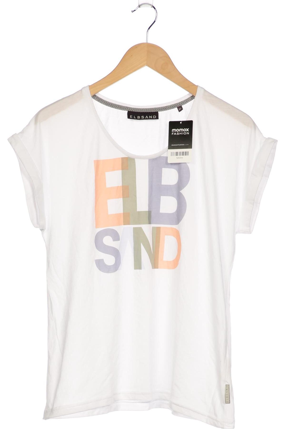 

Elbsand Damen T-Shirt, weiß, Gr. 44