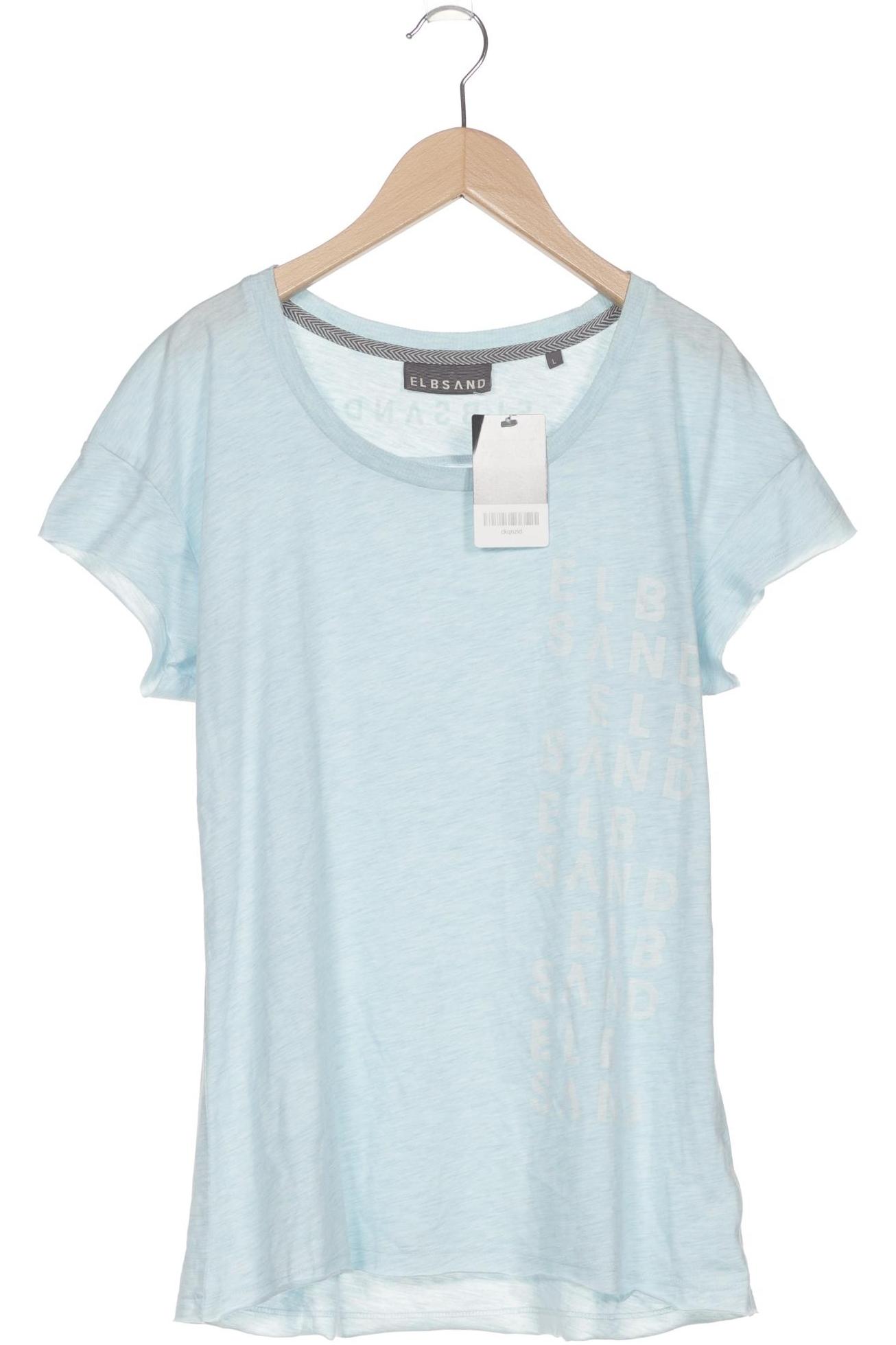 

Elbsand Damen T-Shirt, hellblau, Gr. 42