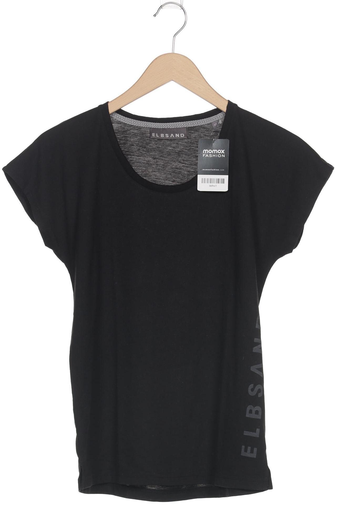 

Elbsand Damen T-Shirt, schwarz, Gr. 34