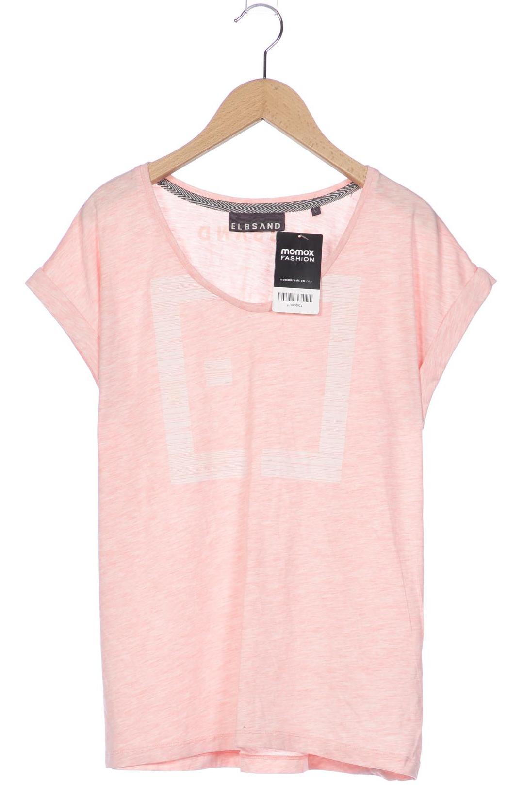 

Elbsand Damen T-Shirt, pink, Gr. 42