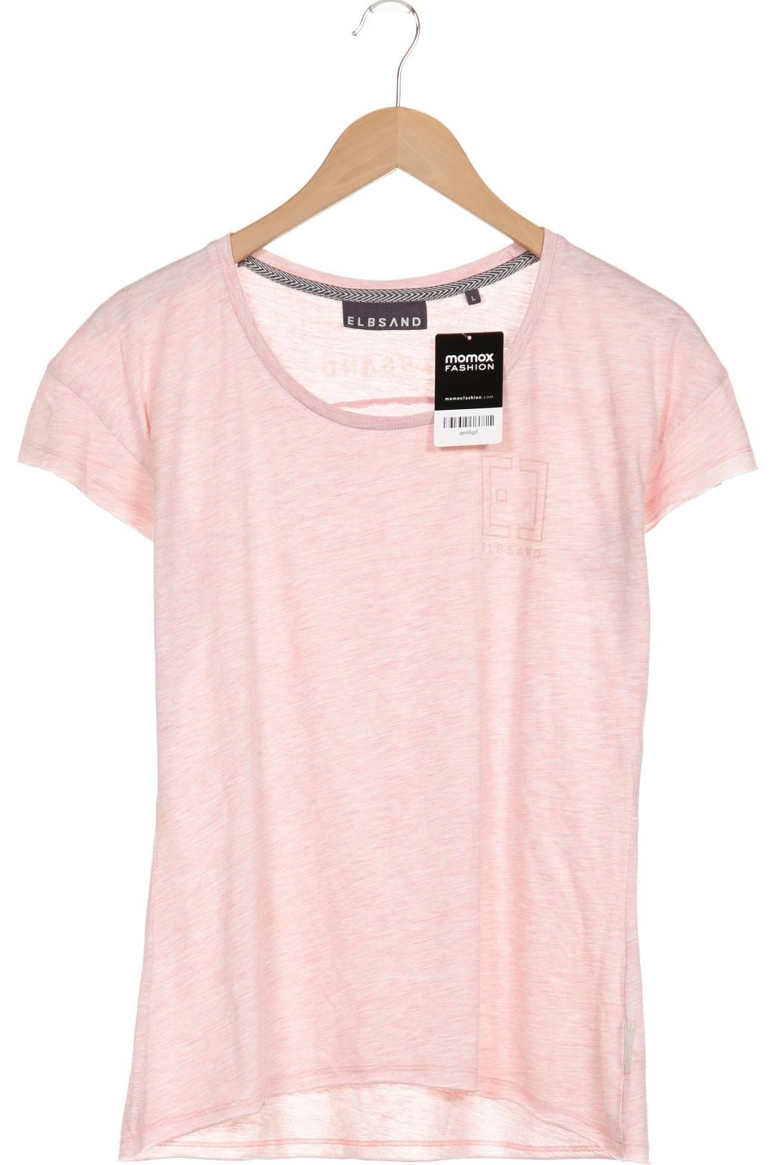 

Elbsand Damen T-Shirt, pink, Gr. 42