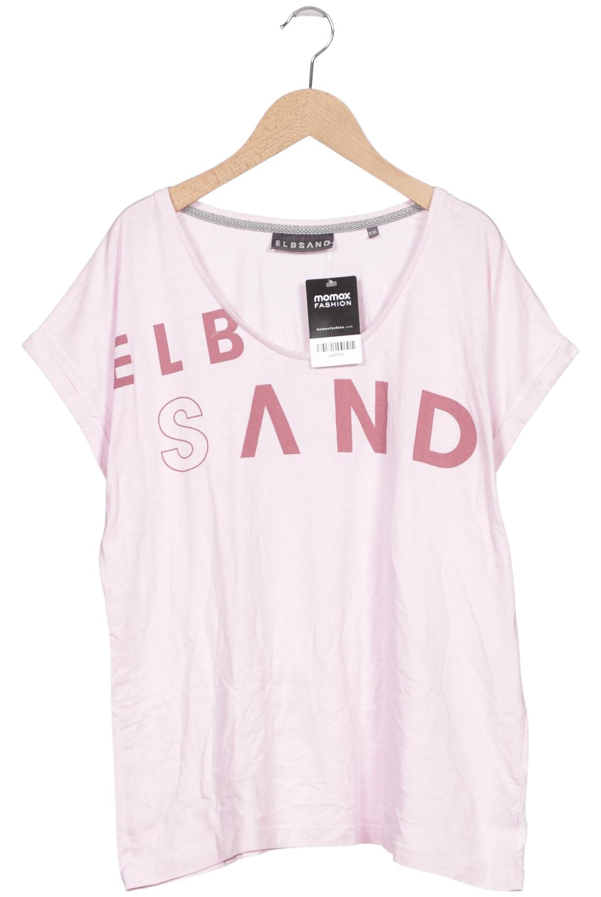 

Elbsand Damen T-Shirt, pink, Gr. 46