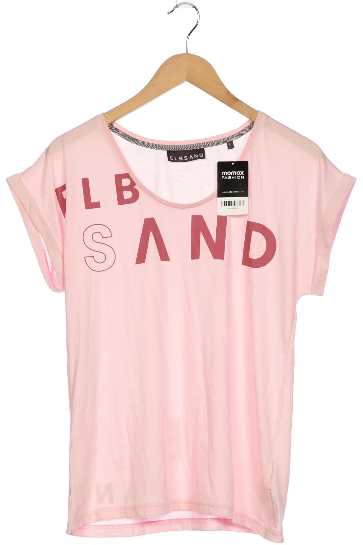 

Elbsand Damen T-Shirt, pink, Gr. 42