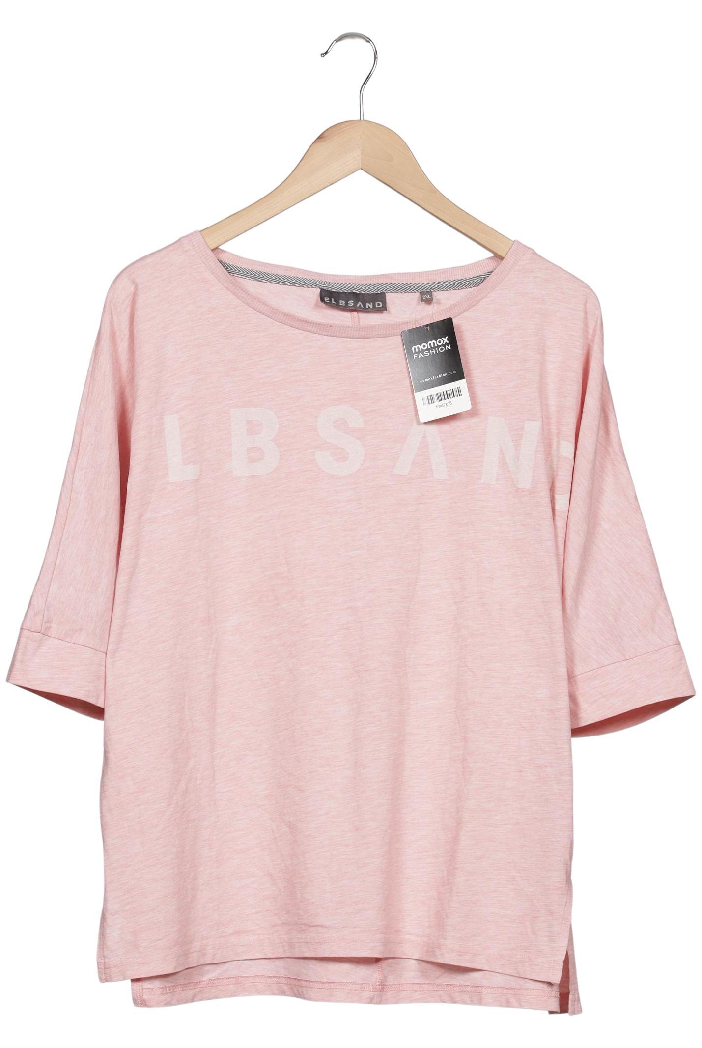 

Elbsand Damen T-Shirt, pink, Gr. 46