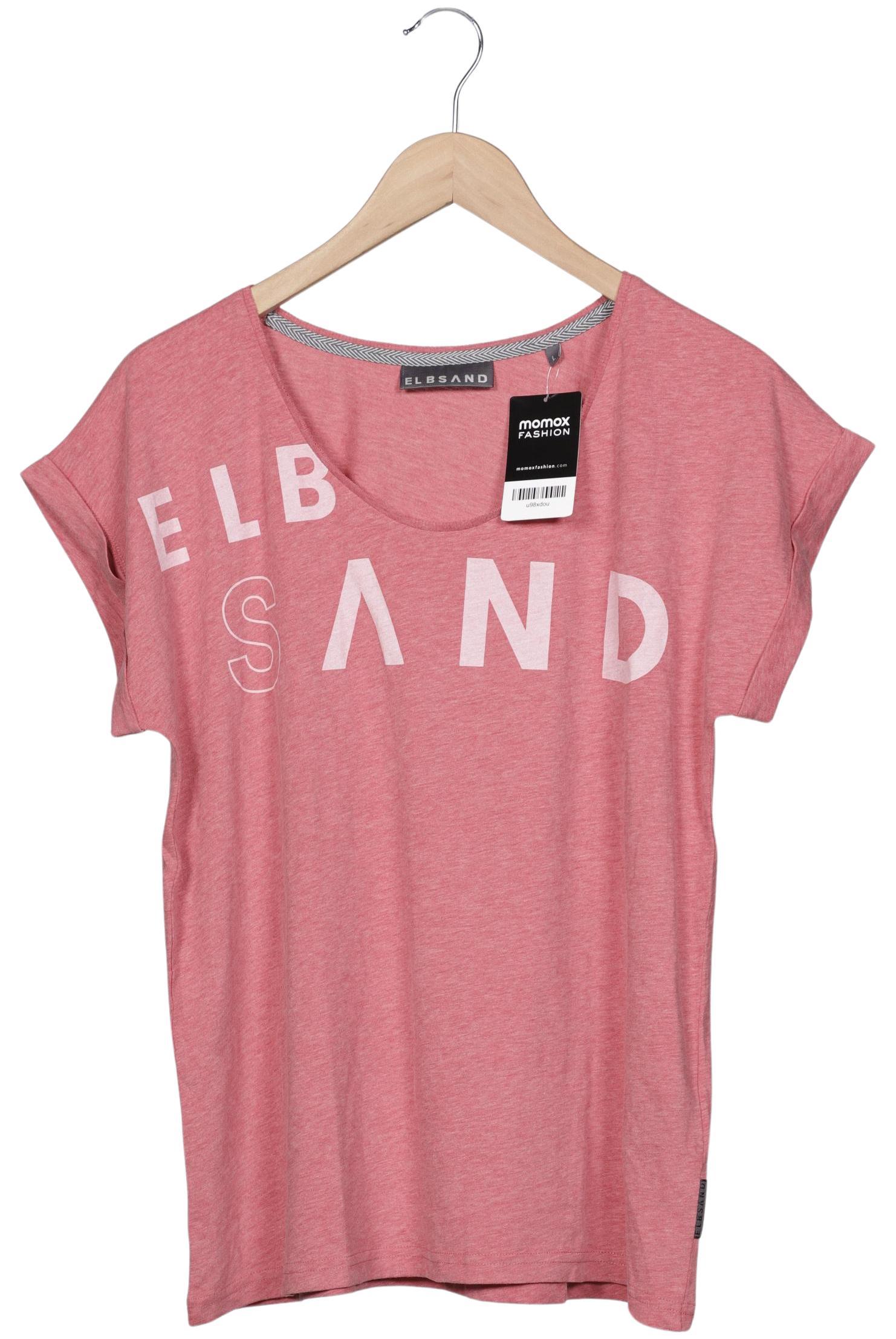 

Elbsand Damen T-Shirt, pink, Gr. 42