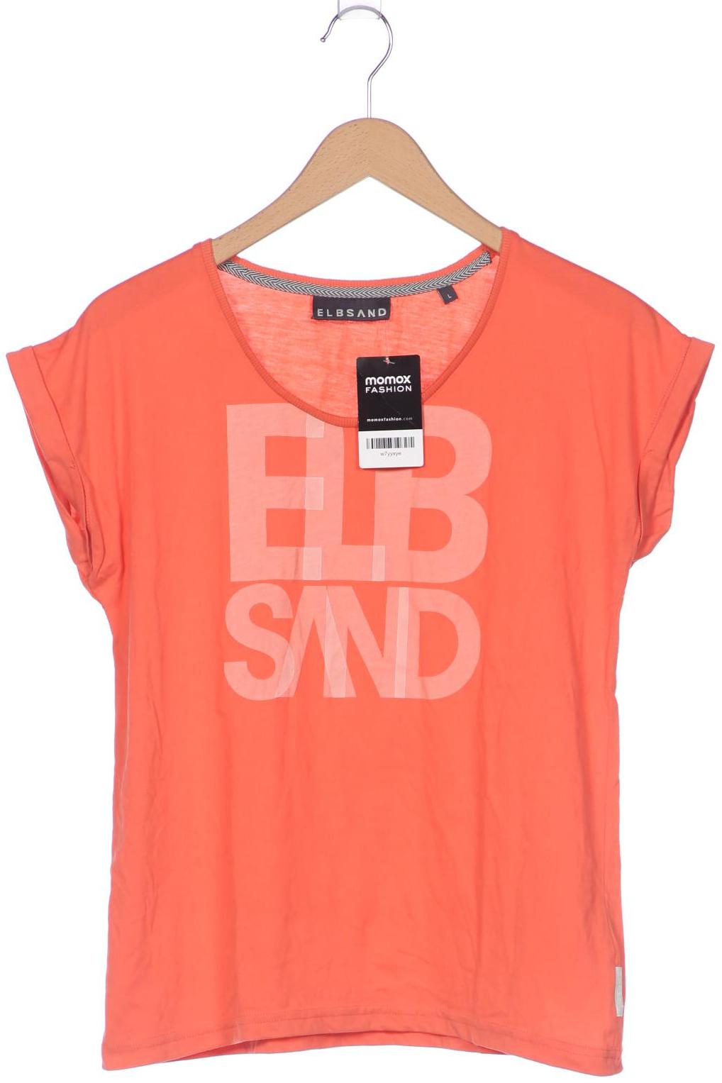 

Elbsand Damen T-Shirt, orange, Gr. 42